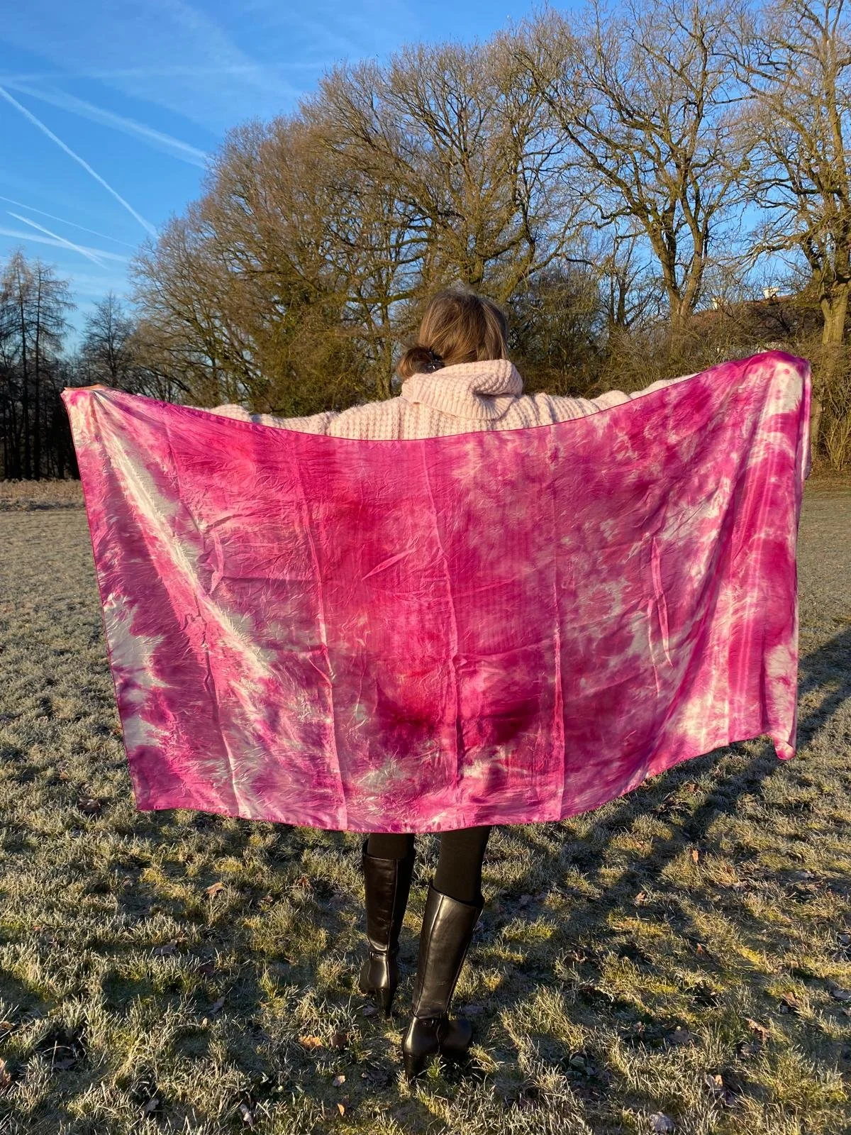 Immer bei dir - Seidentuch