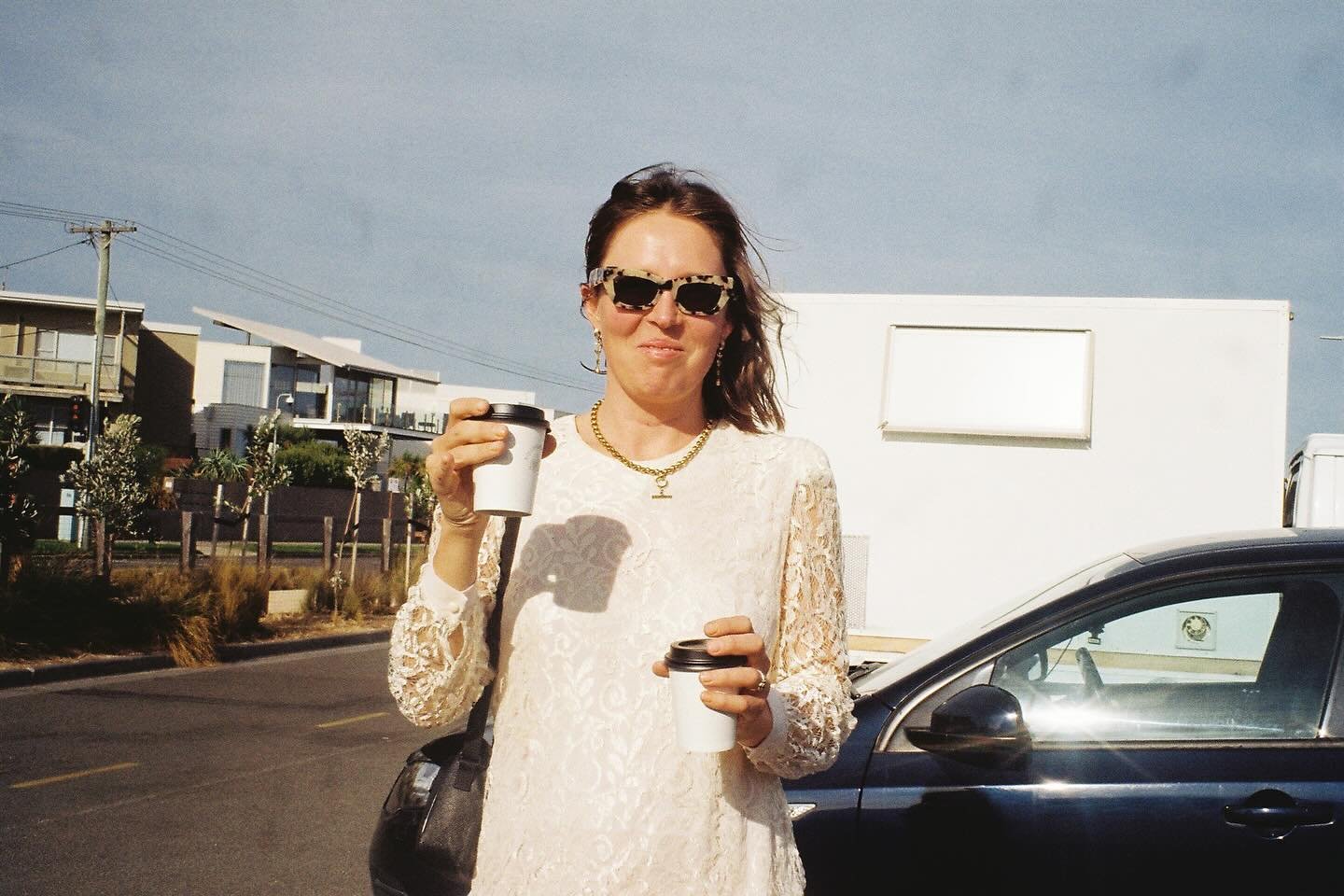 Oh, I don&rsquo;t know if there&rsquo;s anything better than putting on my Sunday Best, cruising up Beach Road on a glorious Autumn Melbourne day, blaring Bryan Adams, stopping for coffees from @rollingmugshot , dropping the kids at the grandparents,