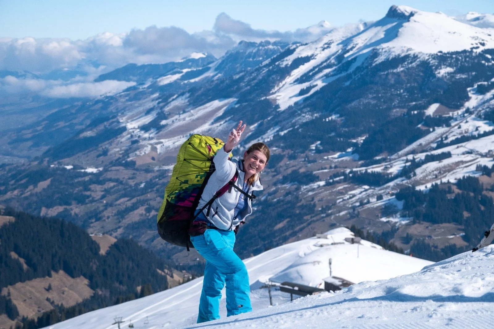 Manuela Meier, Fluglehrerin, Tandempilotin
