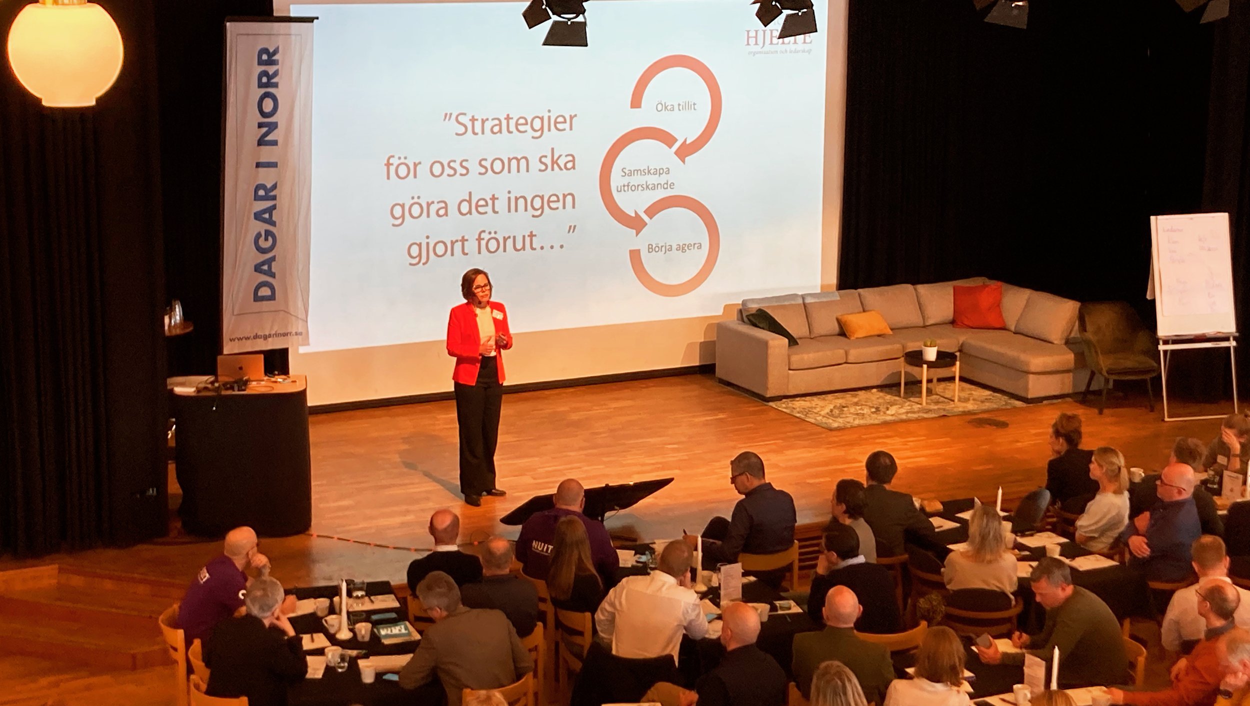 Strategier för oss som ska göra det ingen gjort förut på Chefsdagen i Norr