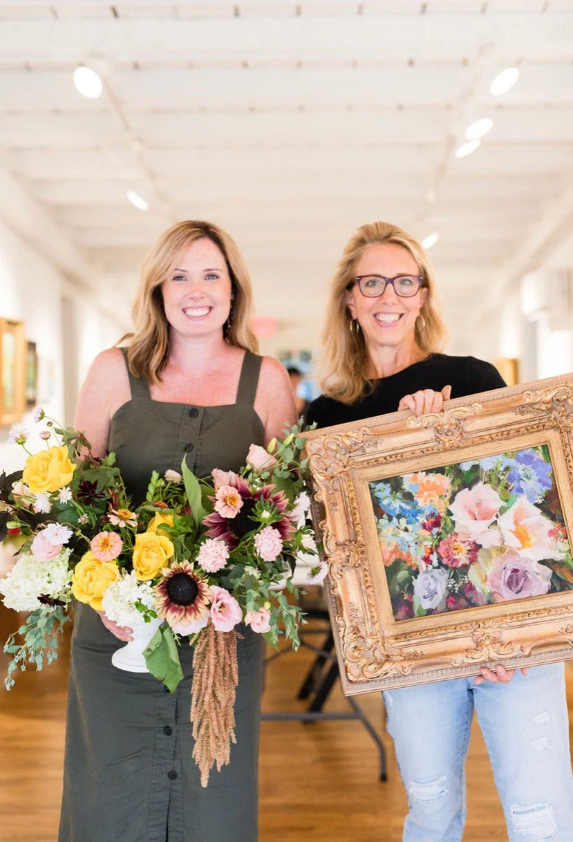 Winter Floral Design and Painting Workshop with Jennifer Reed and Jan Wier
