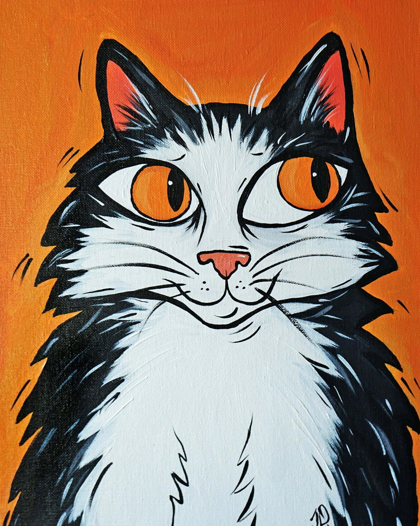 Black and White Kitty.JPG