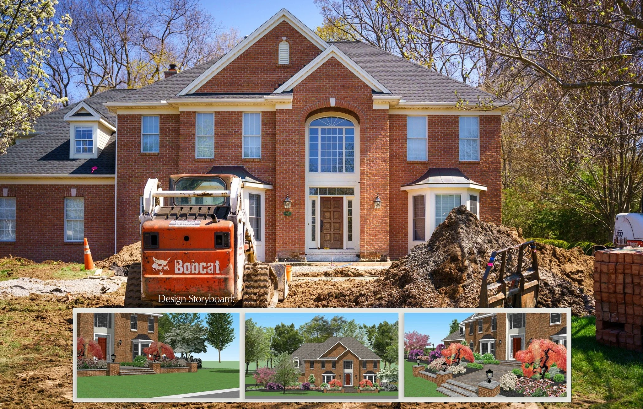 Front Entry Glow-Up ✨ 
A landscape designer looks at your home’s architecture, sightlines, and everyday flow—then creates a walkway + front planting plan that belongs to the house while breathing new life into it. The result: timeless cu