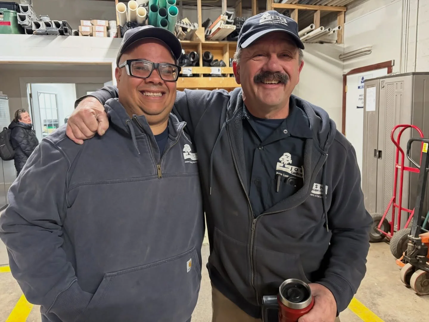 Big smiles for April! 😁😁