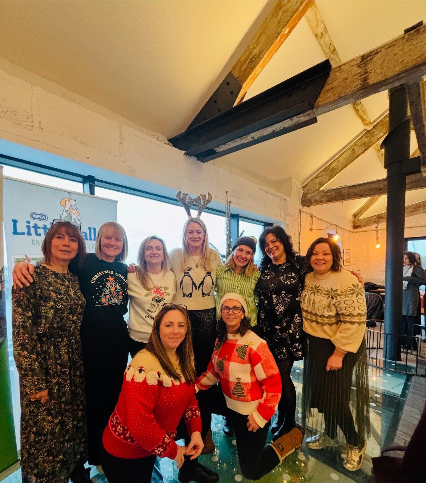 Gorgeous Christmassy morning spent with great company @swwic Christmas breakfast and quiz.