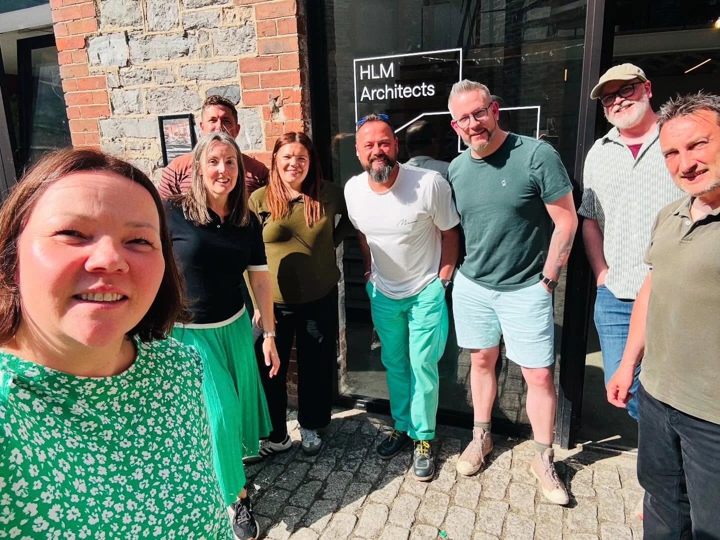 Earlier in the week the @hlmarchitects Plymouth team took part in #MentalHealthAwarenessWeek for #WearItGreenDay to remind us of the importance of looking after our mental health and each other 💚