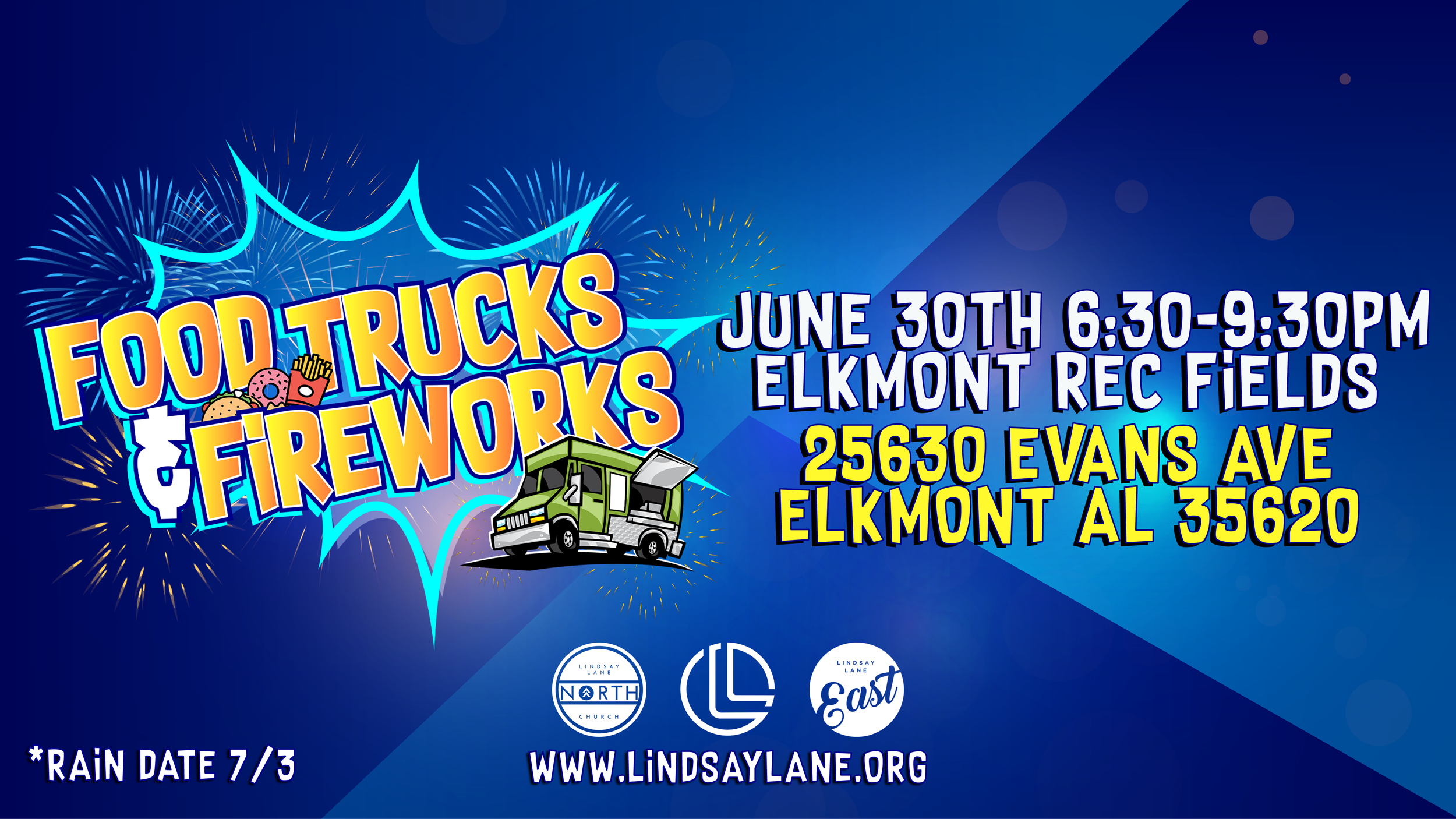 Food Trucks and Fireworks
