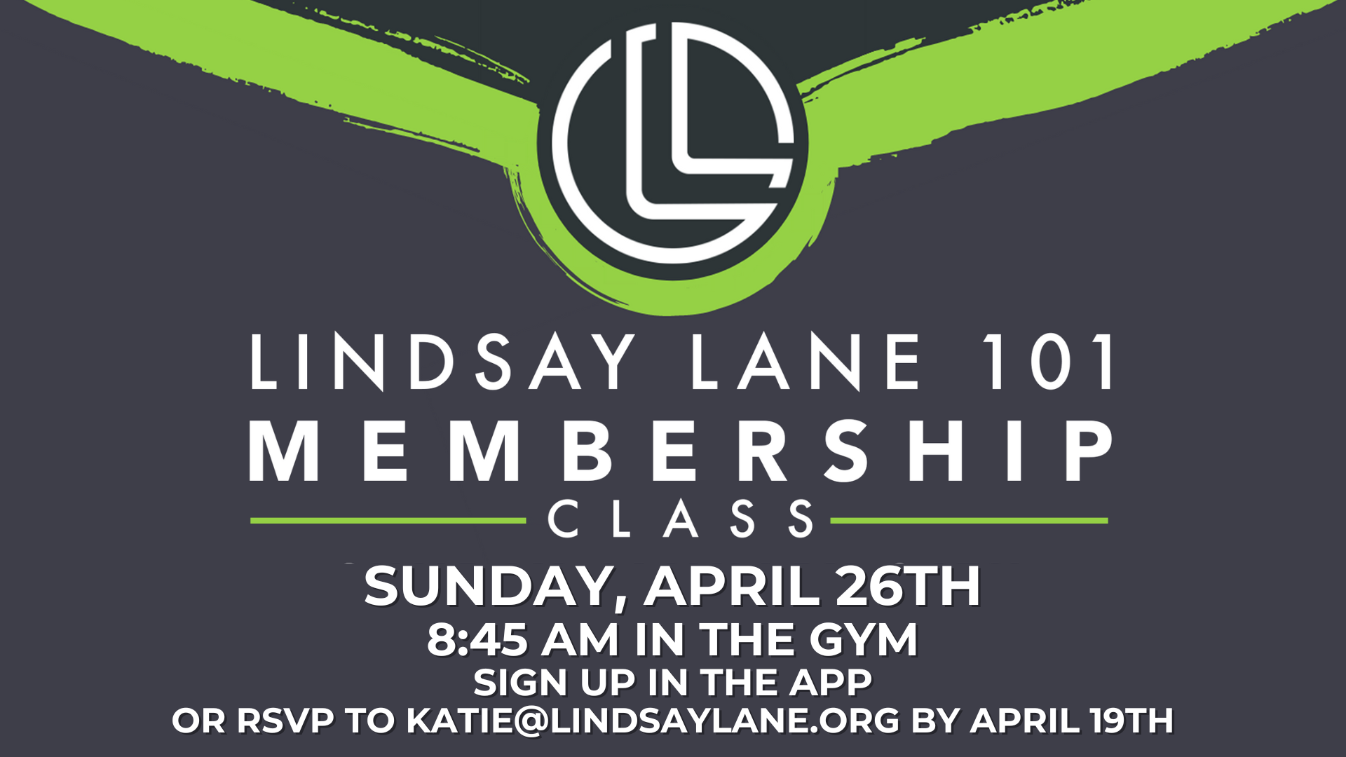 Lindsay Lane 101 - New Members Class