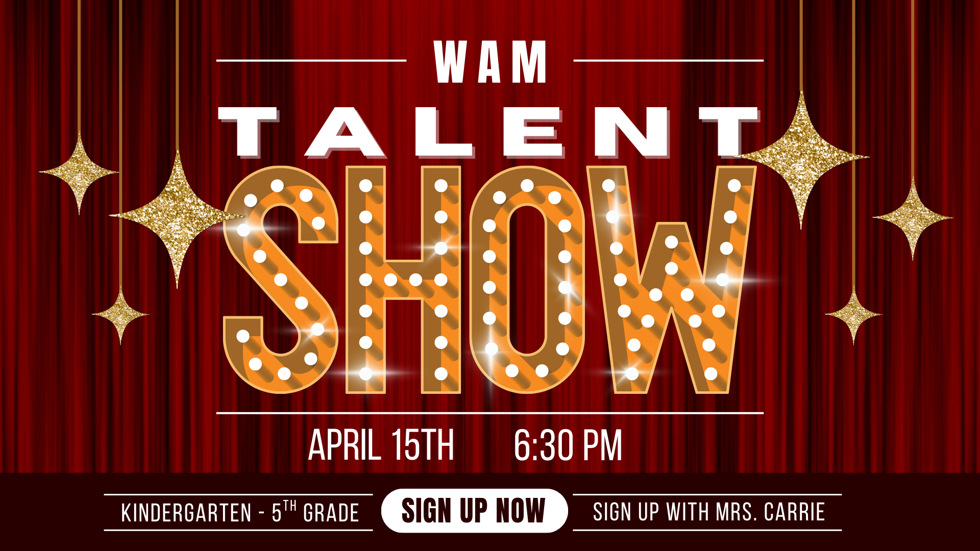 WAM Talent Show