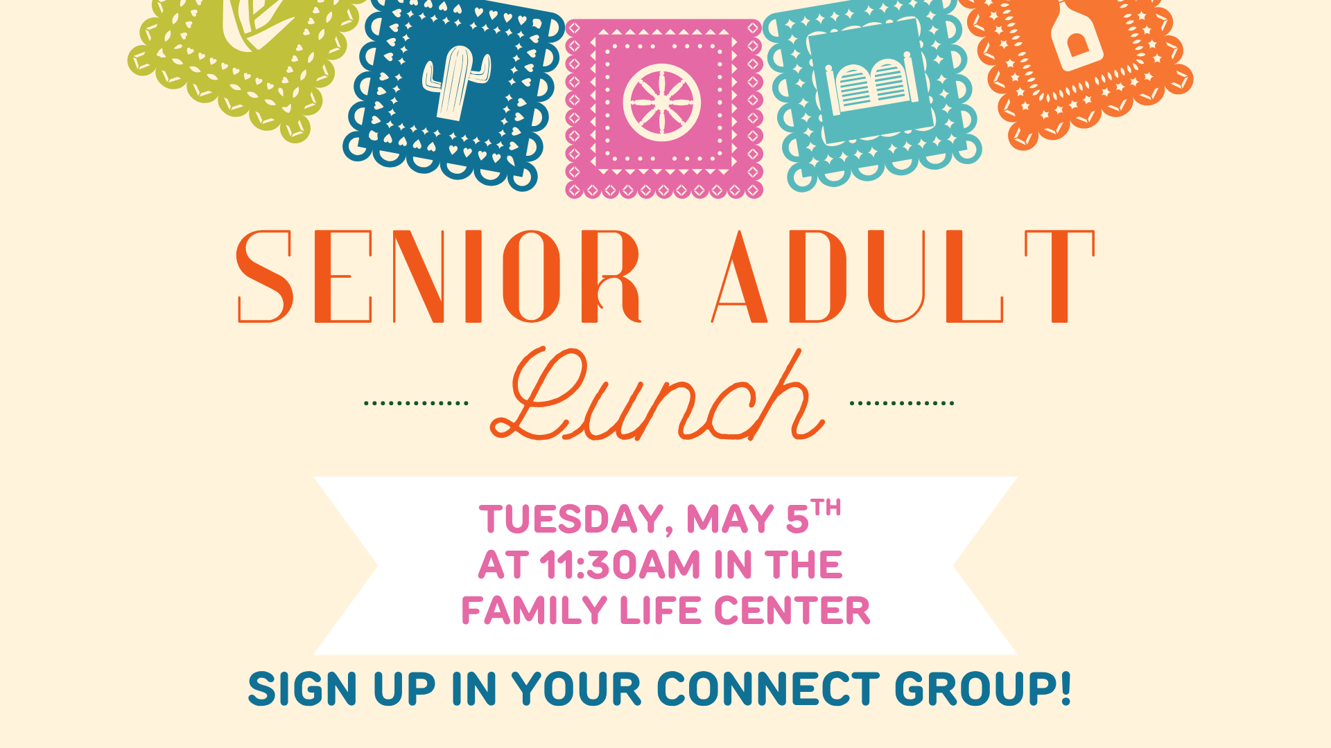 Senior Adult Lunch