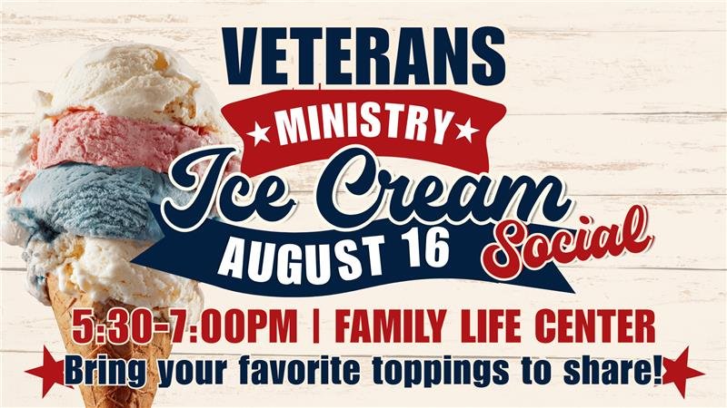 Veterans Ministry Ice Cream Social