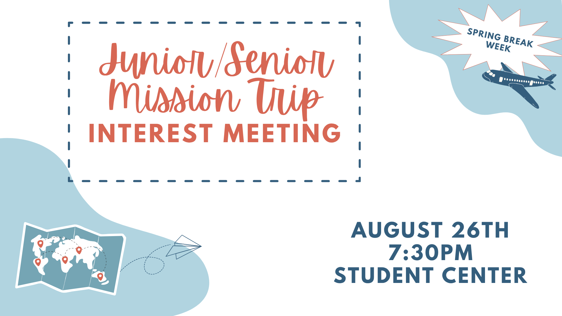 Junior/Senior Mission Trip Parent Meeting
