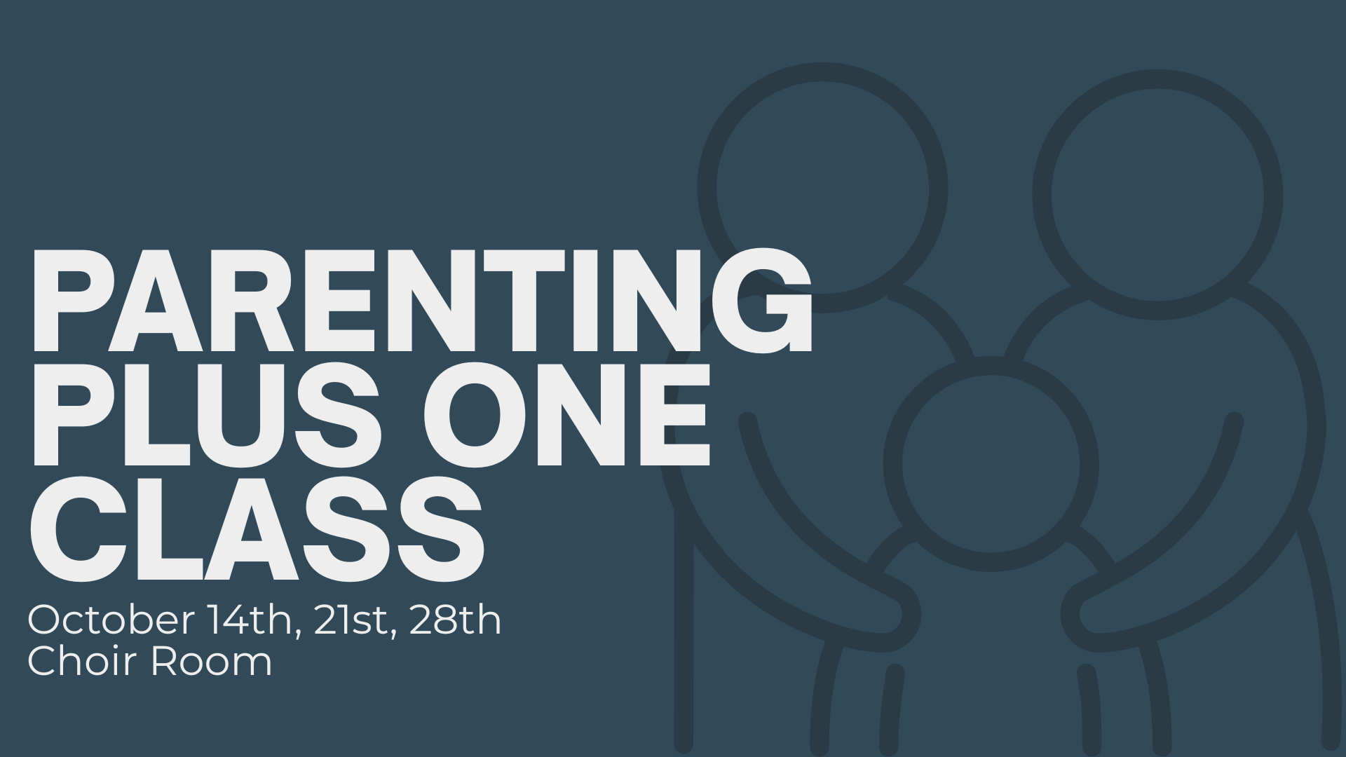 Parenting Plus One Class