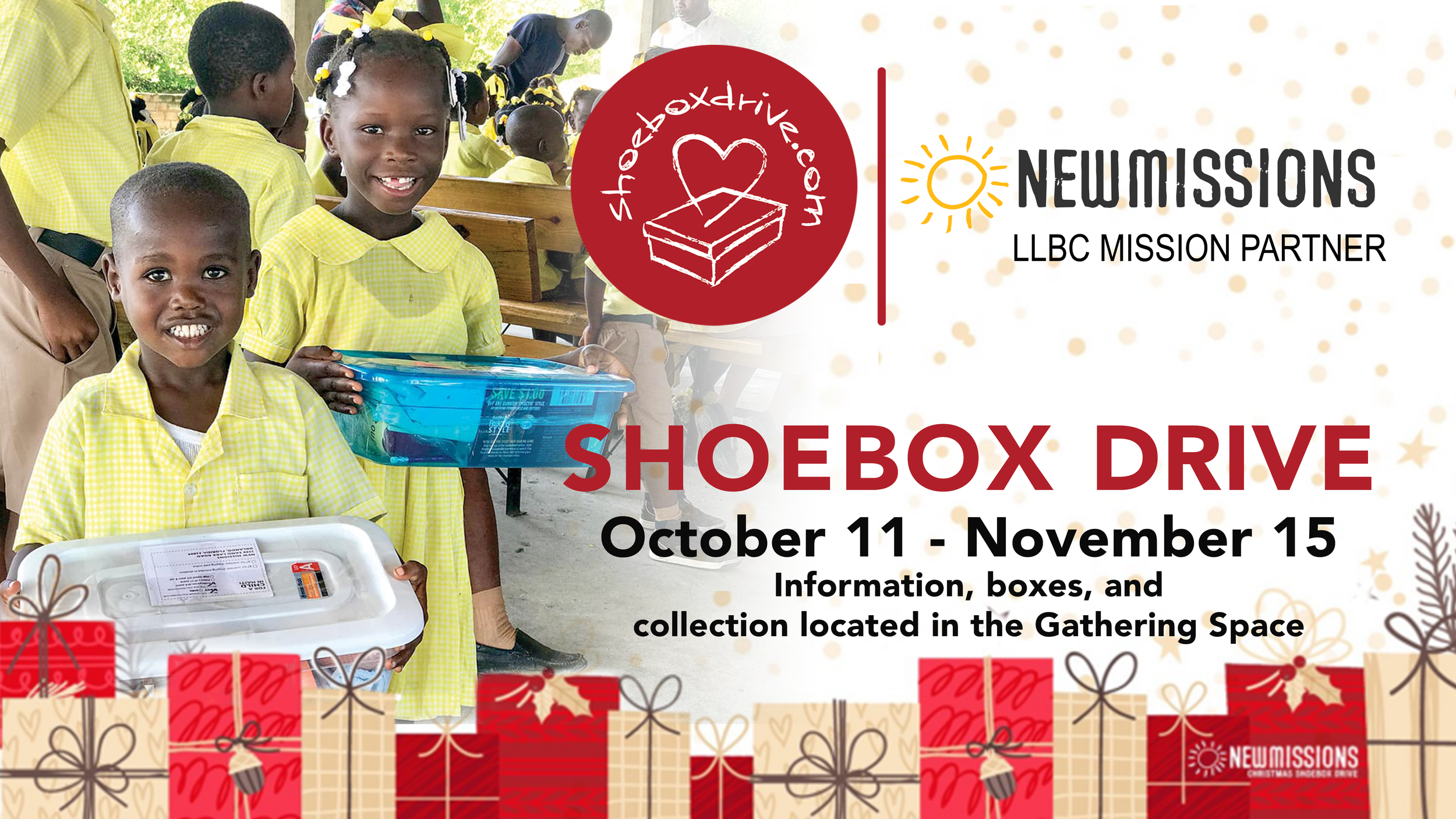 New Mission Shoe Boxes