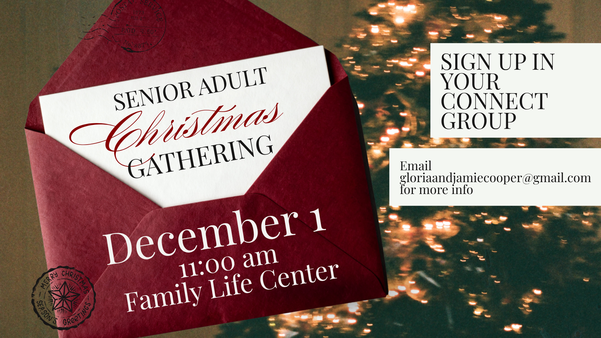 Senior Adult Christmas Gathering