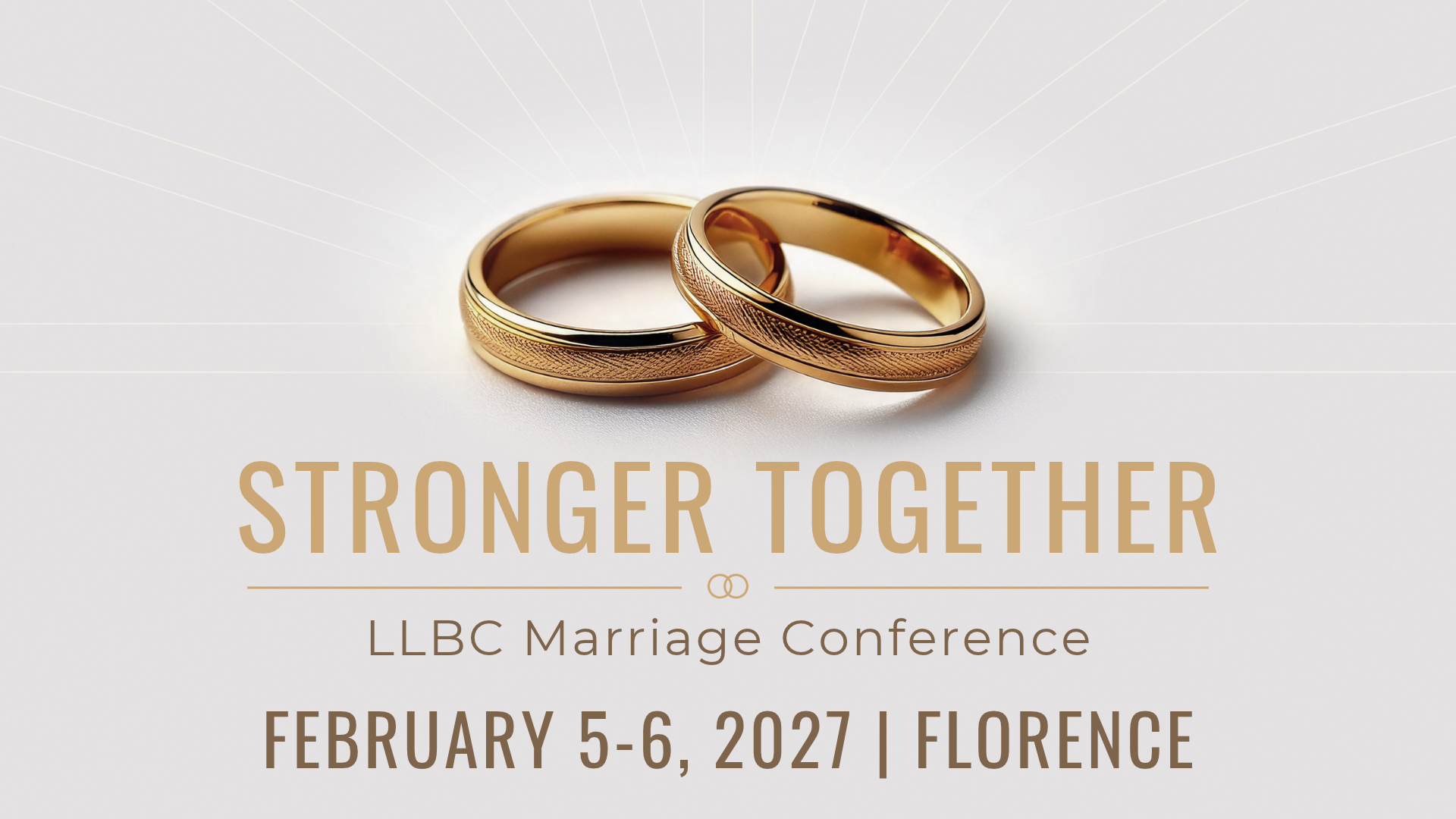 Marriage Conference