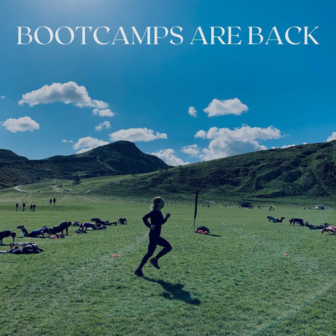GUESS WHO&rsquo;S BAAACK🫣🤩

✨Tuesdays / Thursdays
✨ 6:30pm 
✨ Holyrood Park

To celebrate the return, all bookings next week will be ✨FREE✨ when using the the code BOOTCAMP100 when booking.

Bookings via my website: www.hayleykylept.com (link also 