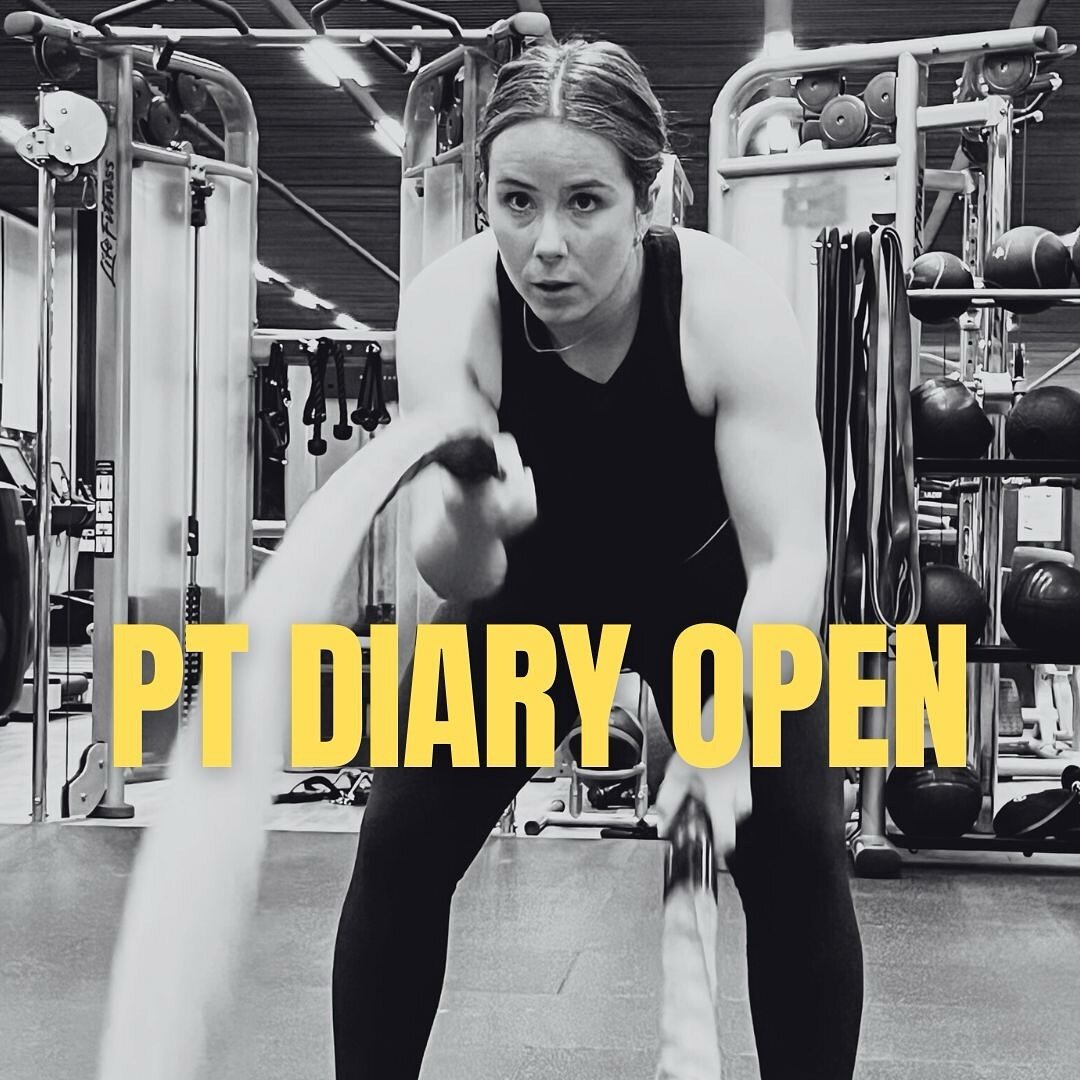 ✨APRIL DIARY NOW OPEN✨

If you have been thinking about starting or levelling up your fitness journey take this as your sign💫

I&rsquo;m looking for motivated women looking to increase their confidence and become stronger along the way. 

I will be 