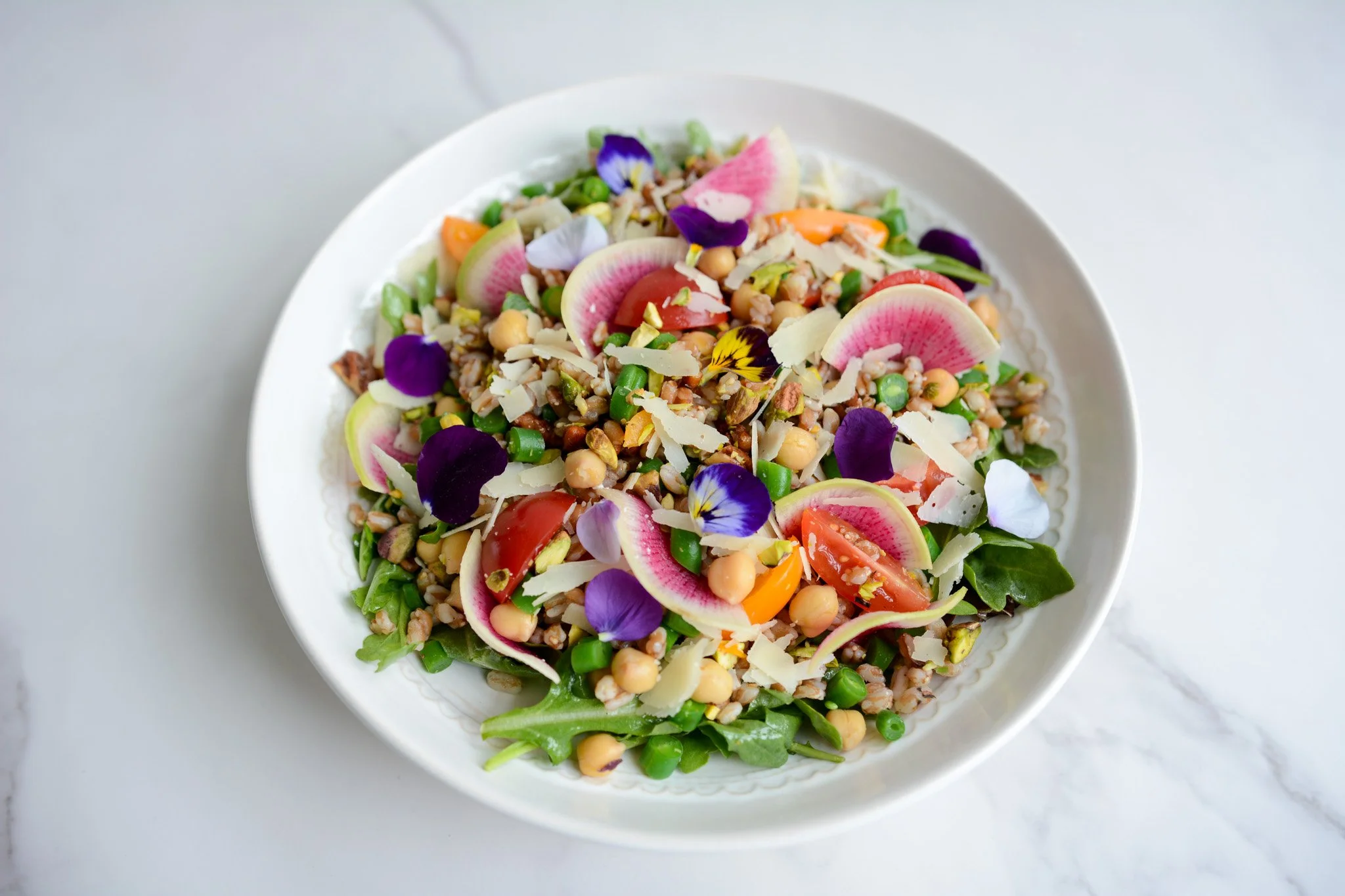 Spring Farro Salad