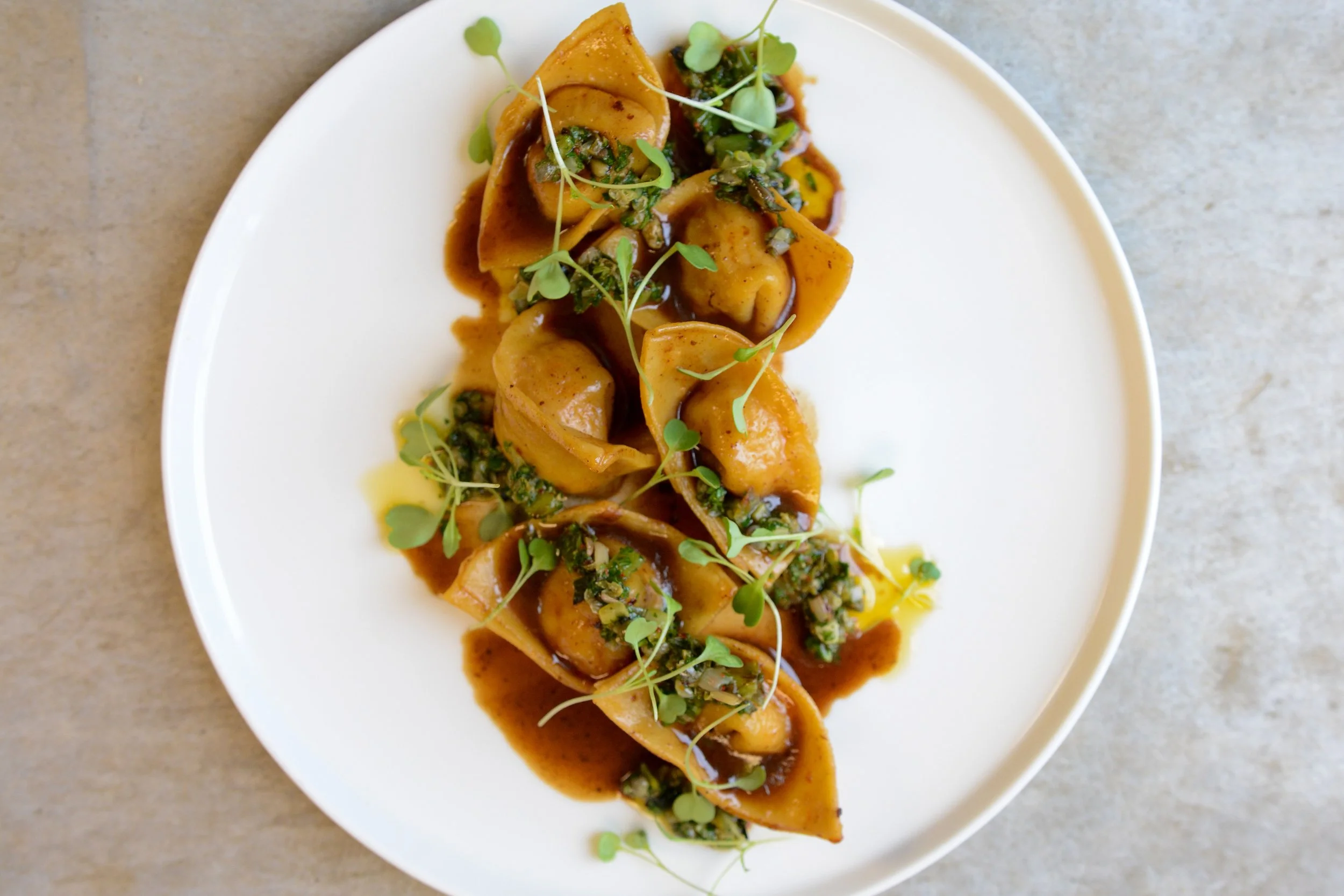 Braised Beef Pansotti