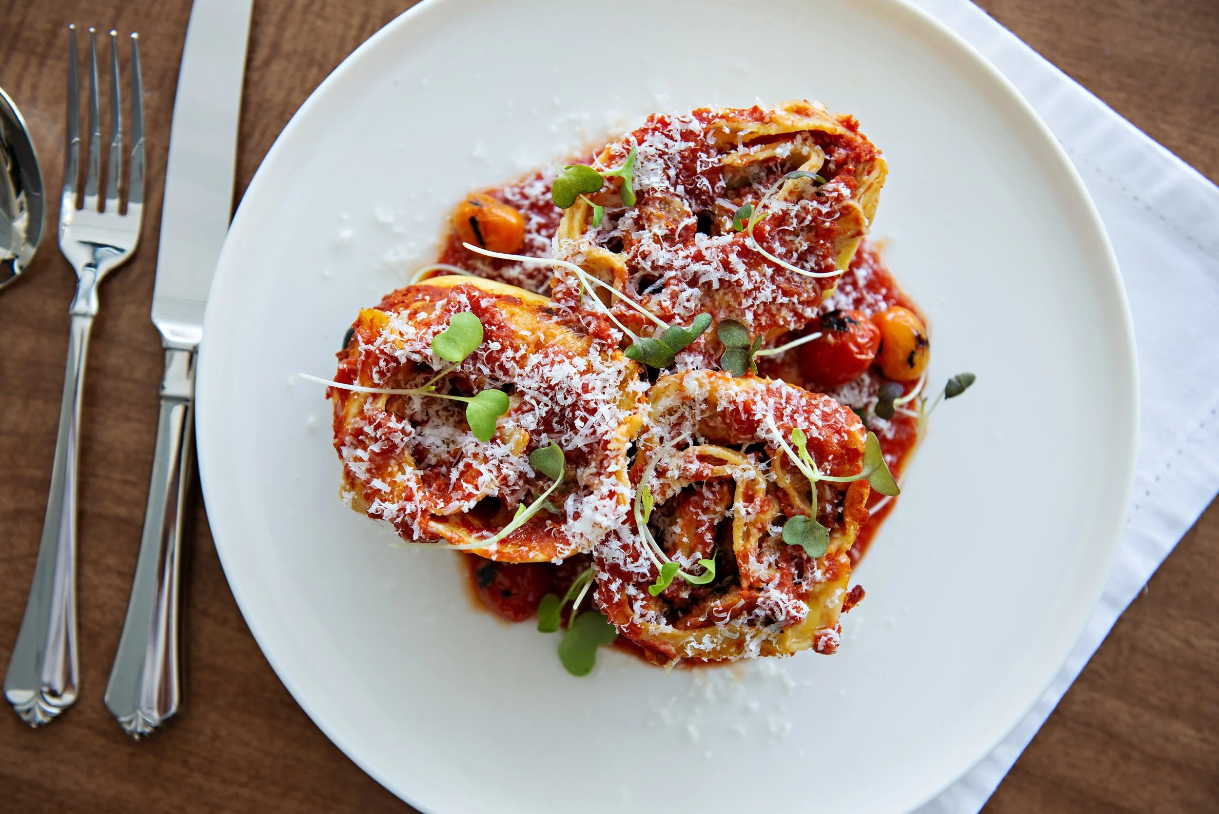 Mushroom, Leek & Ricotta Rotolo
