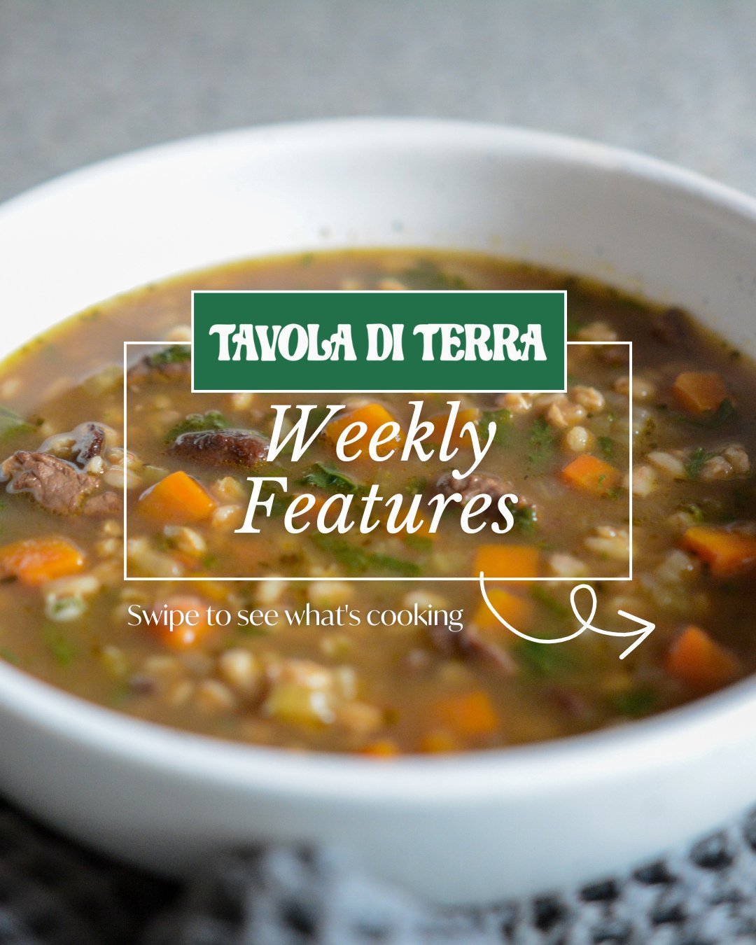 New menu drop for December 12th pickup 👀⁠
⁠
This week features our favourite seasonal dishes, all crafted to bring comfort and flavour to your table. From creamy tuscan chicken to savoury Mac and cheese, there is something for everyone. Make your we