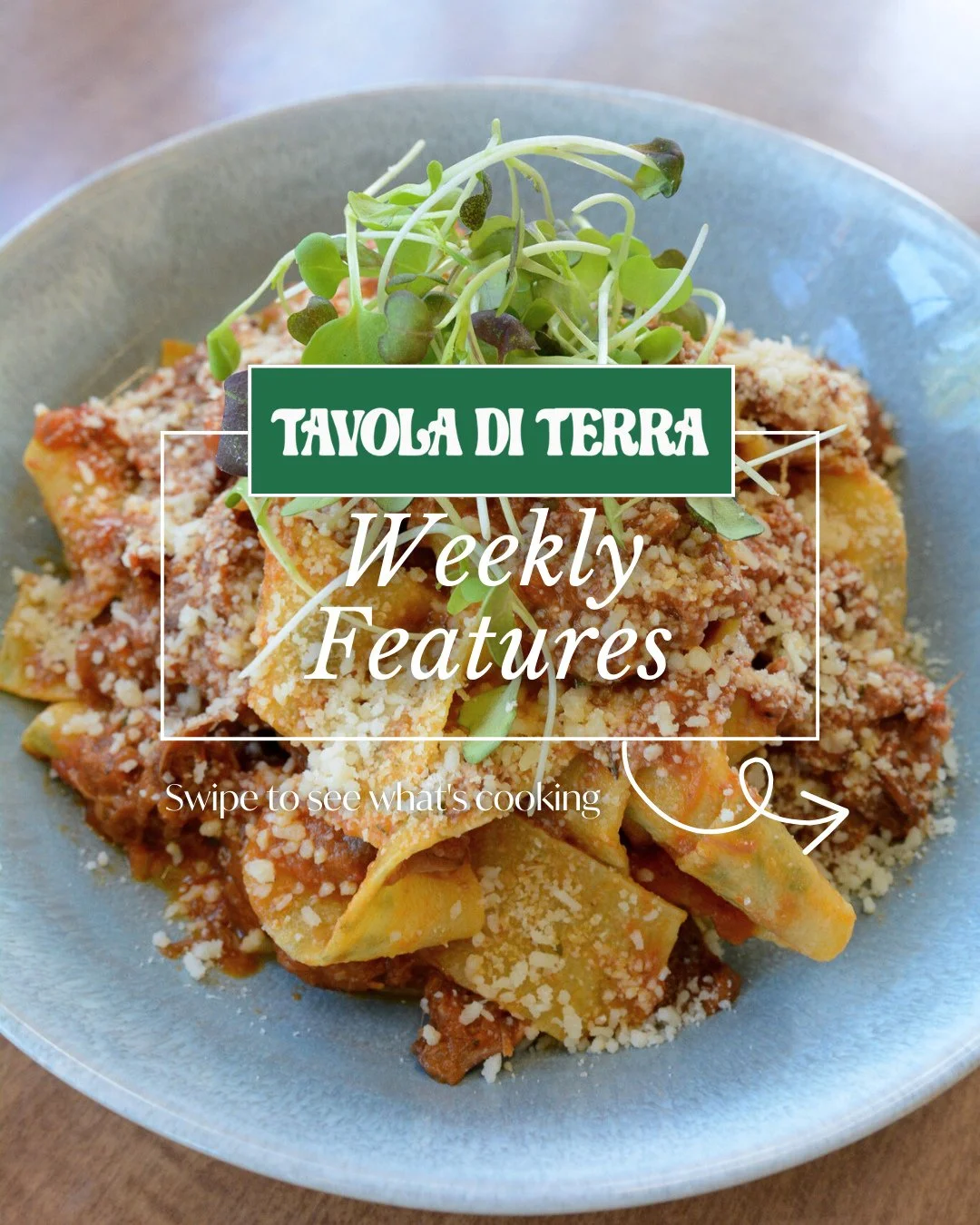 New menu drop for February 20th pickup! 👀⁠
⁠
We've got a menu full of unique features for you this weekend! Looking for a vegetarian option? Try our delicious &amp; creamy Rotolo. Our Nonna inspired Perogi are returning this week only. Get them befo