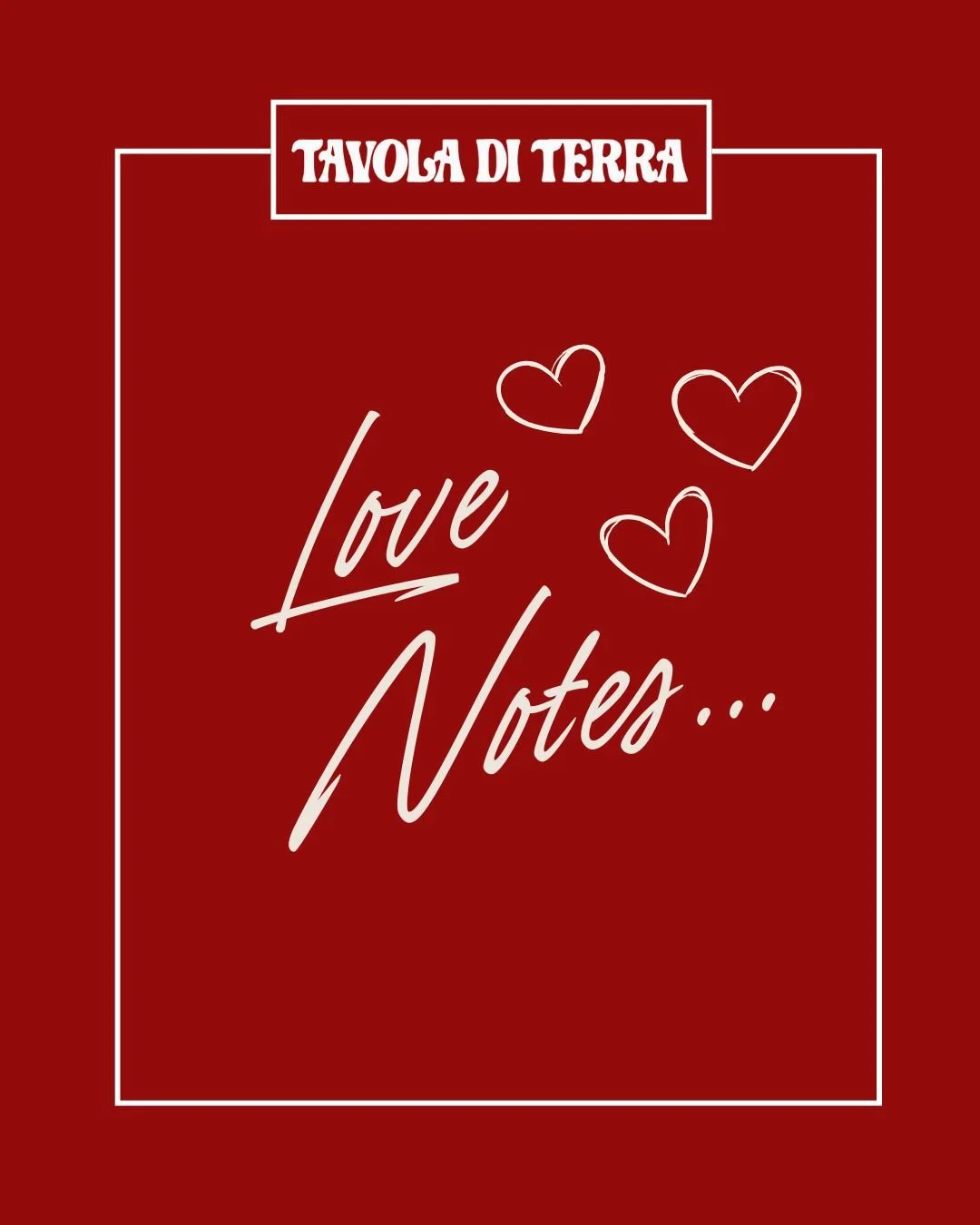 A few sweet notes from our incredible customers! 💌⁠
⁠
We truly appreciate our community for their ongoing support. Browse through to read a few wonderful reviews from our clients over the years. ⁠
⁠
Haven't had a chance to experience Tavola di Terra