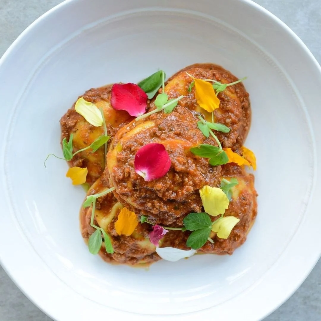 Friday night plans? We've got you covered! ⁠
⁠
Indulge in a delicious meal right in the comfort of your own home. ⁠
⁠
Spinach &amp; Ricotta Occhi with beef bolognese &amp; pecorino cheese⁠
⁠
Order yours today by noon for pickup Friday between 3:30-5: