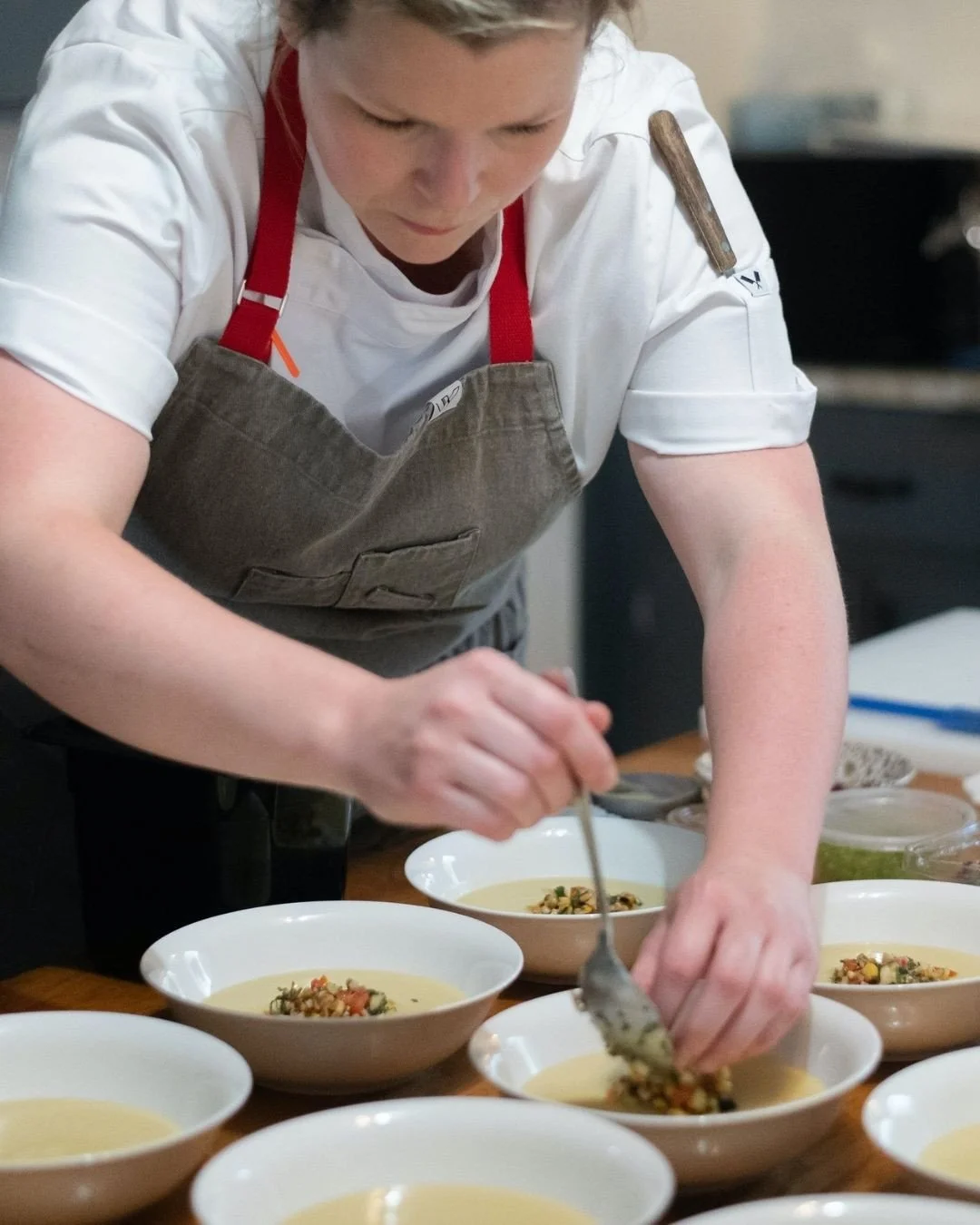 A little behind-the-scenes moment from the kitchen ✨⁠
⁠
Just a quick note that there will be no weekly menu this week as we are fully booked with some exciting large catering events.⁠
⁠
Thank you so much for all of your continued support and for keep