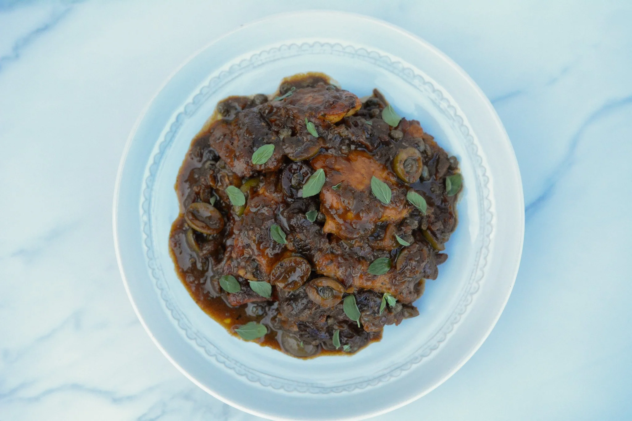 Chicken Marbella