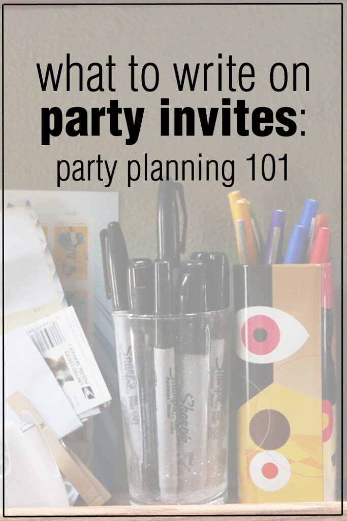Party Planning 101: What to Write on Party Invitations