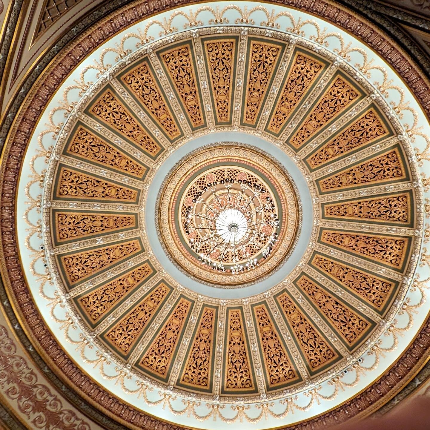 Ceiling at the Forrest Theatre.