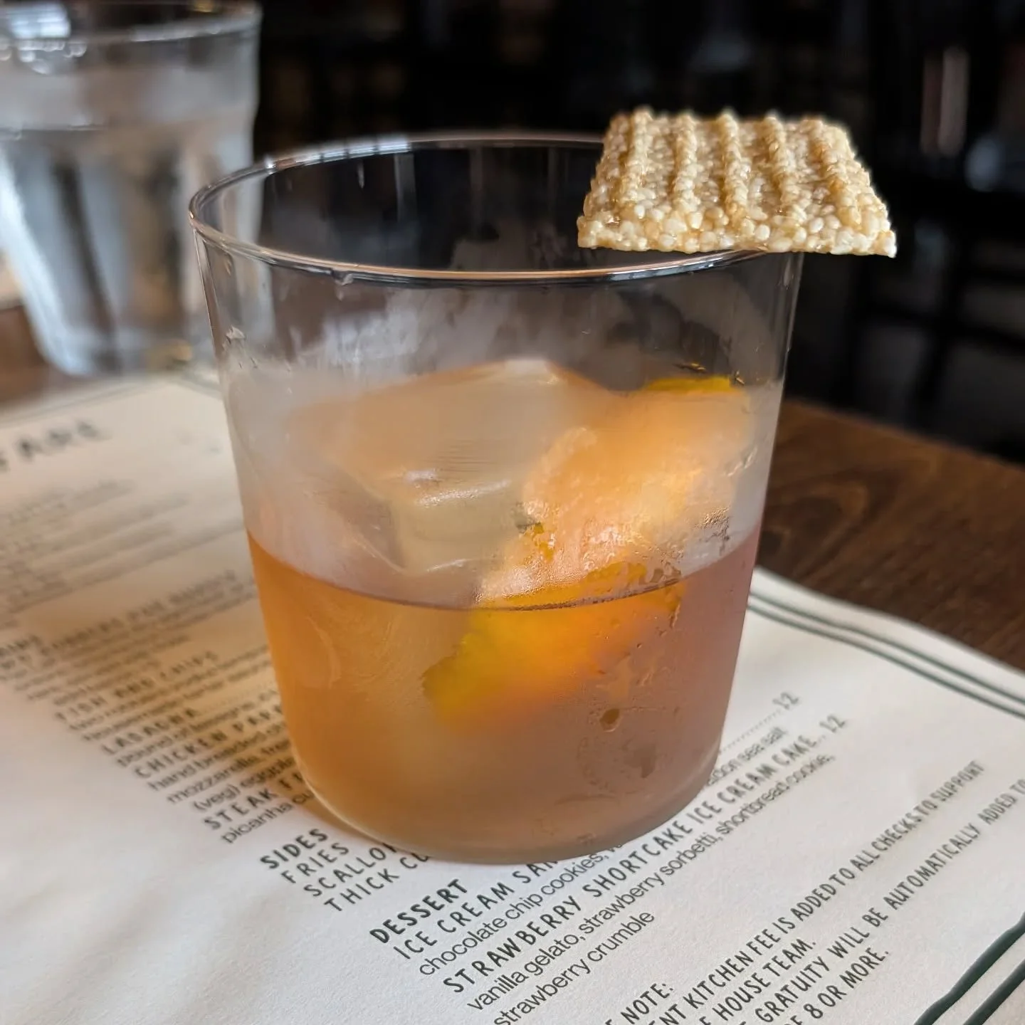 Finally made it out to the new Two Robbers Lodge this evening. The cocktails did not disappoint. (And the lasagna will last me two more meals.)