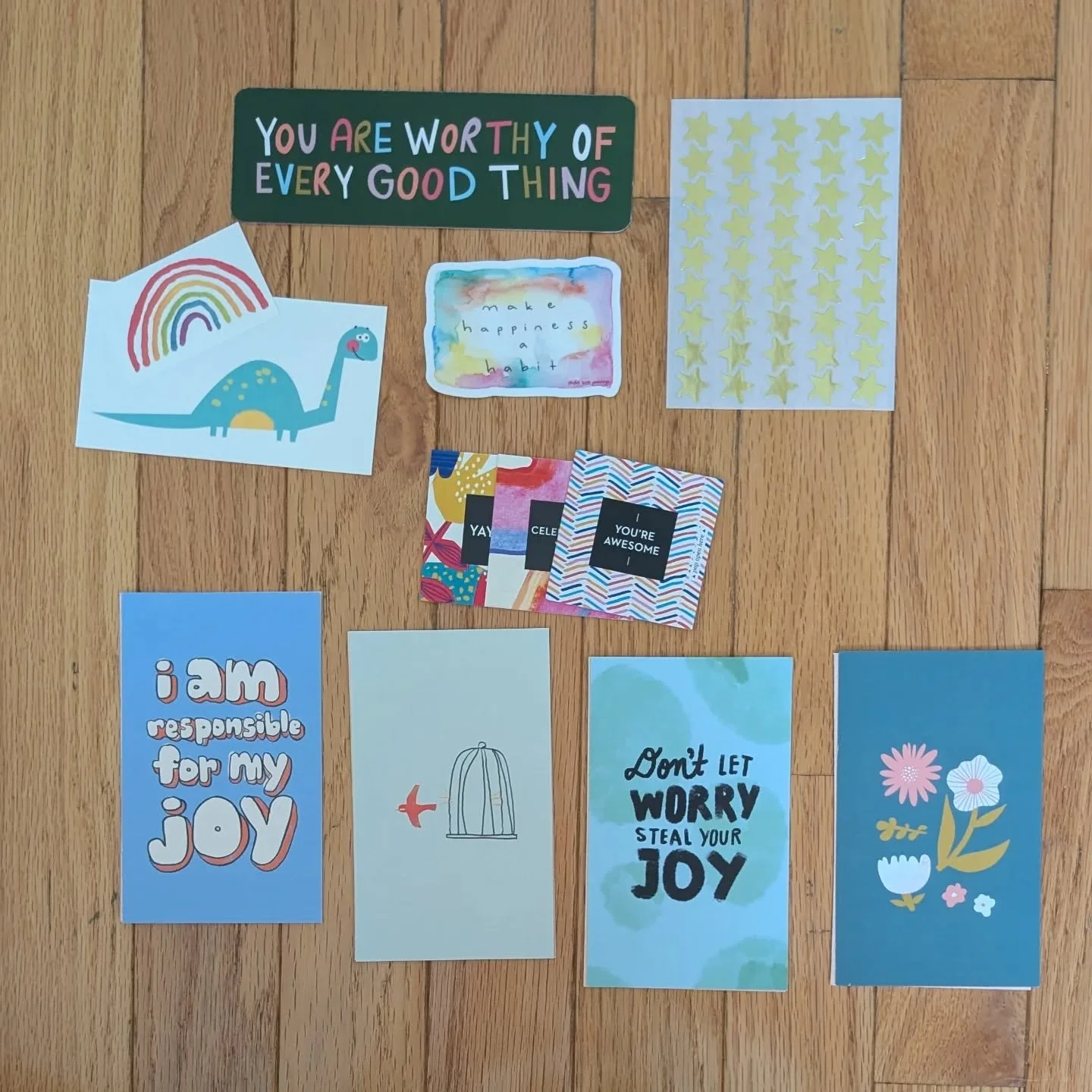 I had so much fun this year putting together my promotion packages. I found some amazing small businesses to support, too. (Beautiful items, and beautiful packaging.) Congrats to all of this year's promotees, absolutely well-deserved!

PS. If you gav