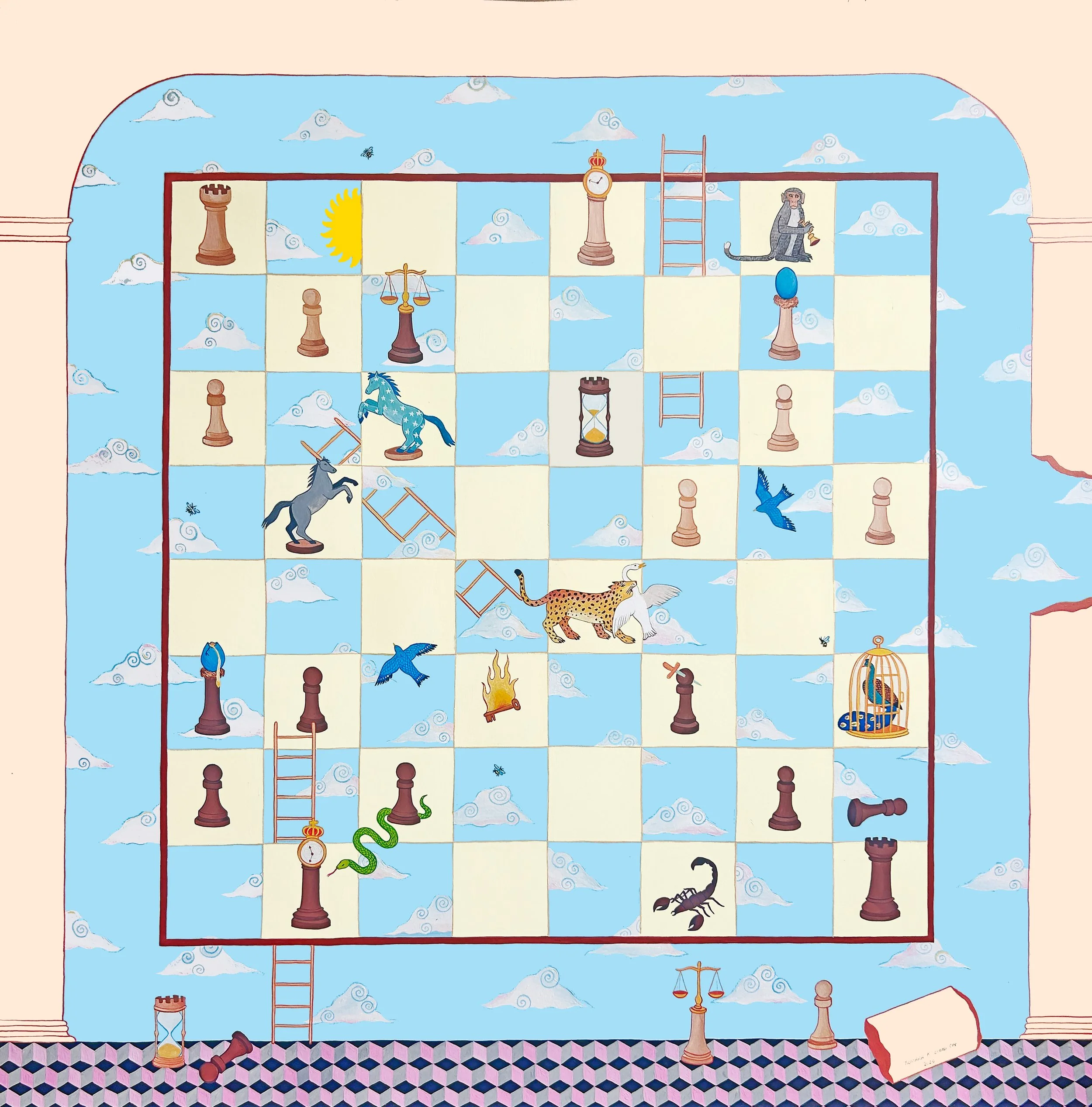 Life is a game of chess original