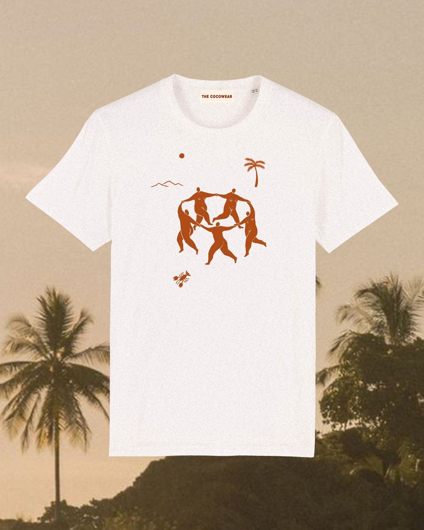 The &lsquo;Lanzarote&rsquo; T-shirt restocked 🫶🏼
🥥100% organic cotton
🥥Unisex, straight fit
🥥Off-white
🥥DM or get online thecocowear.com