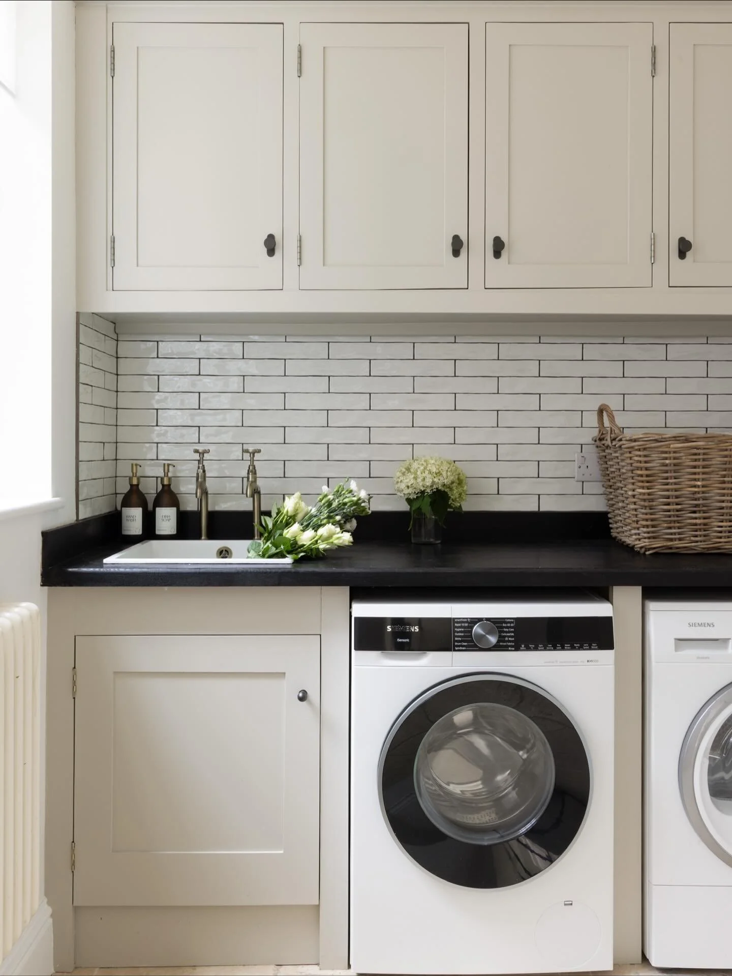 In my opinion, the two most important rooms in any house are the mudroom and the utility room. Get these two spaces right and it allows the rest of the house to be clutter free and beautiful. And chores become less chore like.

Swipe to see this Befo