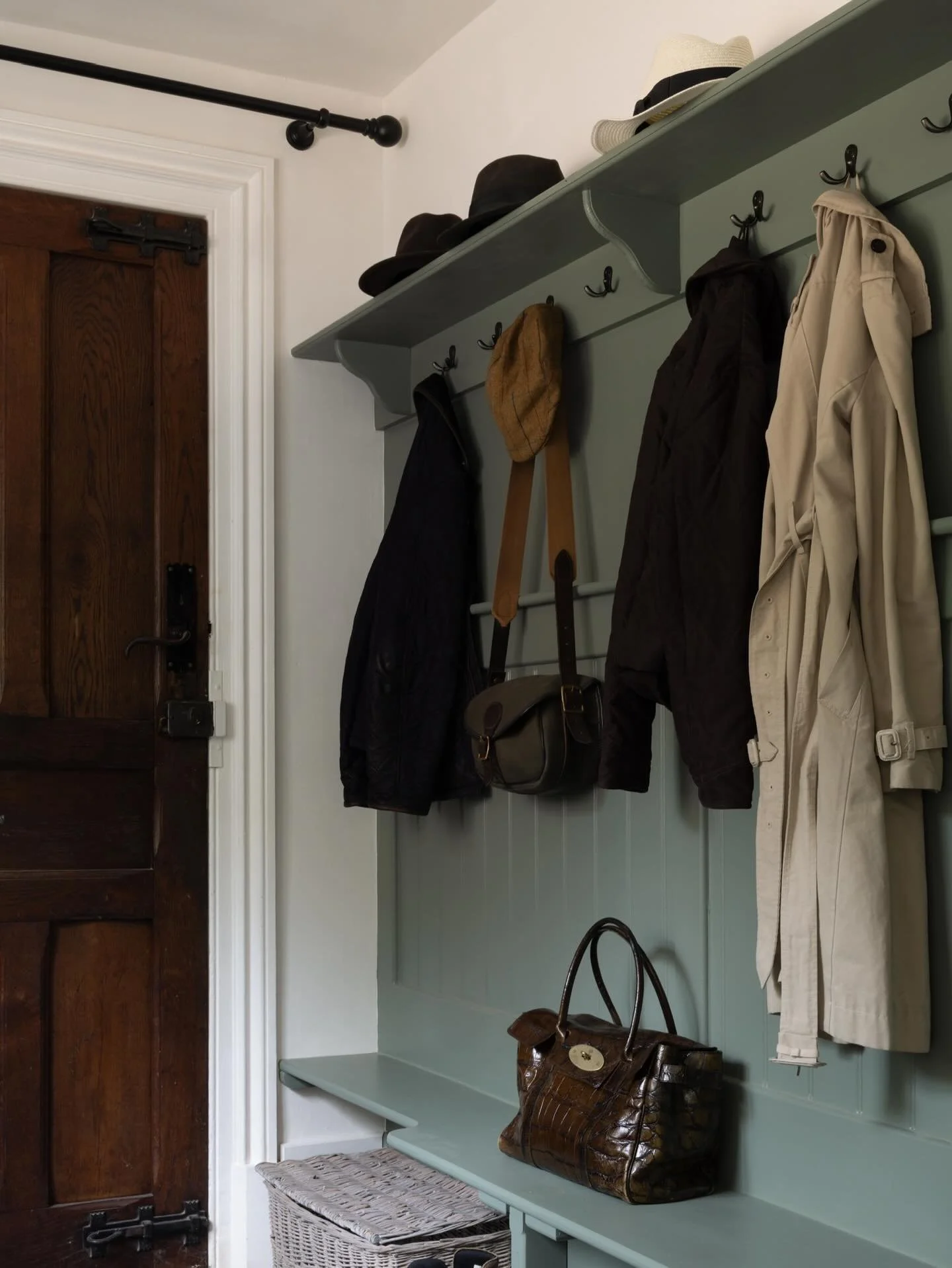 Weirdly, when I was first introduced to this project, this corridor was labelled as Study on the plans. I mean, what?!!!! 

We converted an old granary elsewhere at the property to create a Mega Study (more of that later), and this became a super han