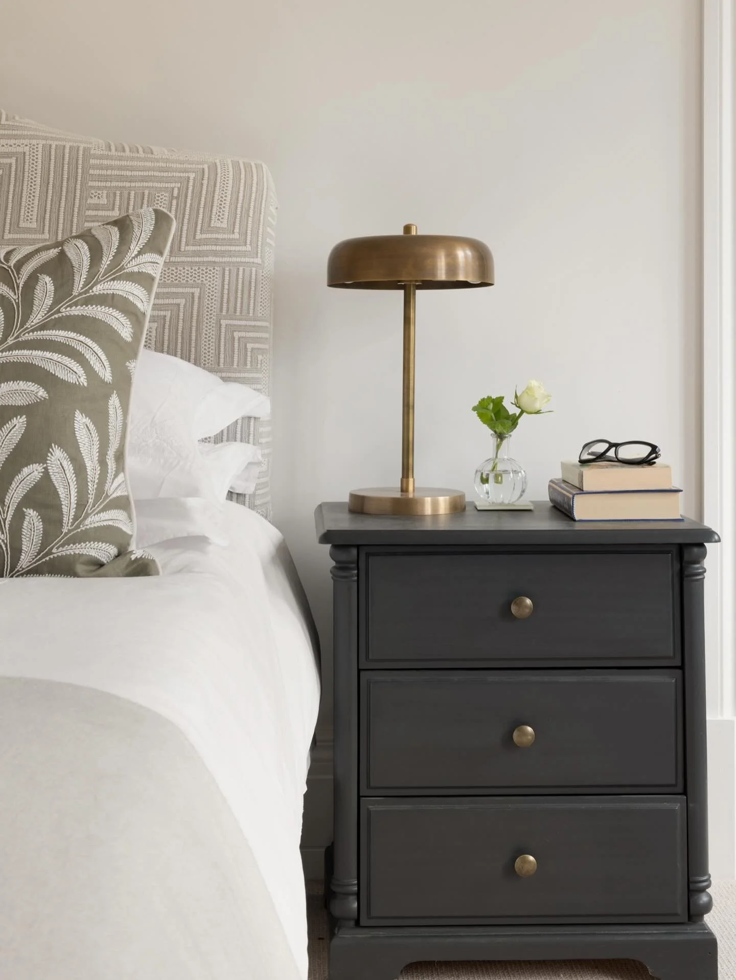 Green was a running theme throughout this project. Some rooms we went all out with th paintbrush, and others we just had a few accessories to give the whole house flow. 

Such a refreshing change from the most requested colour of all - blue!

Either 