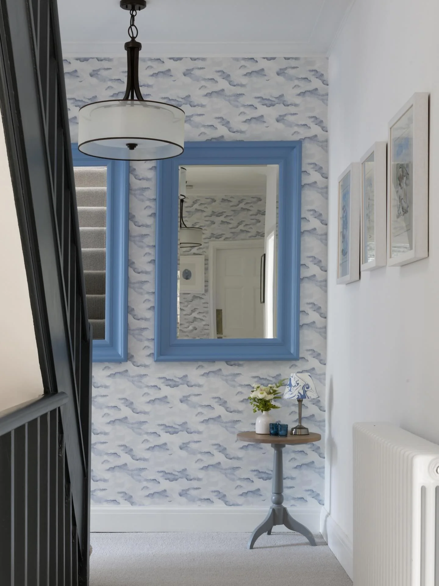 If the weather won&rsquo;t play ball, then I&rsquo;m bringing my own blue skies. 

Swipe to see this Before. 

Shere Madness is a boutique interior design studio. We specialise in timeless interiors with a twist; making the ordinary extraordinary. 

