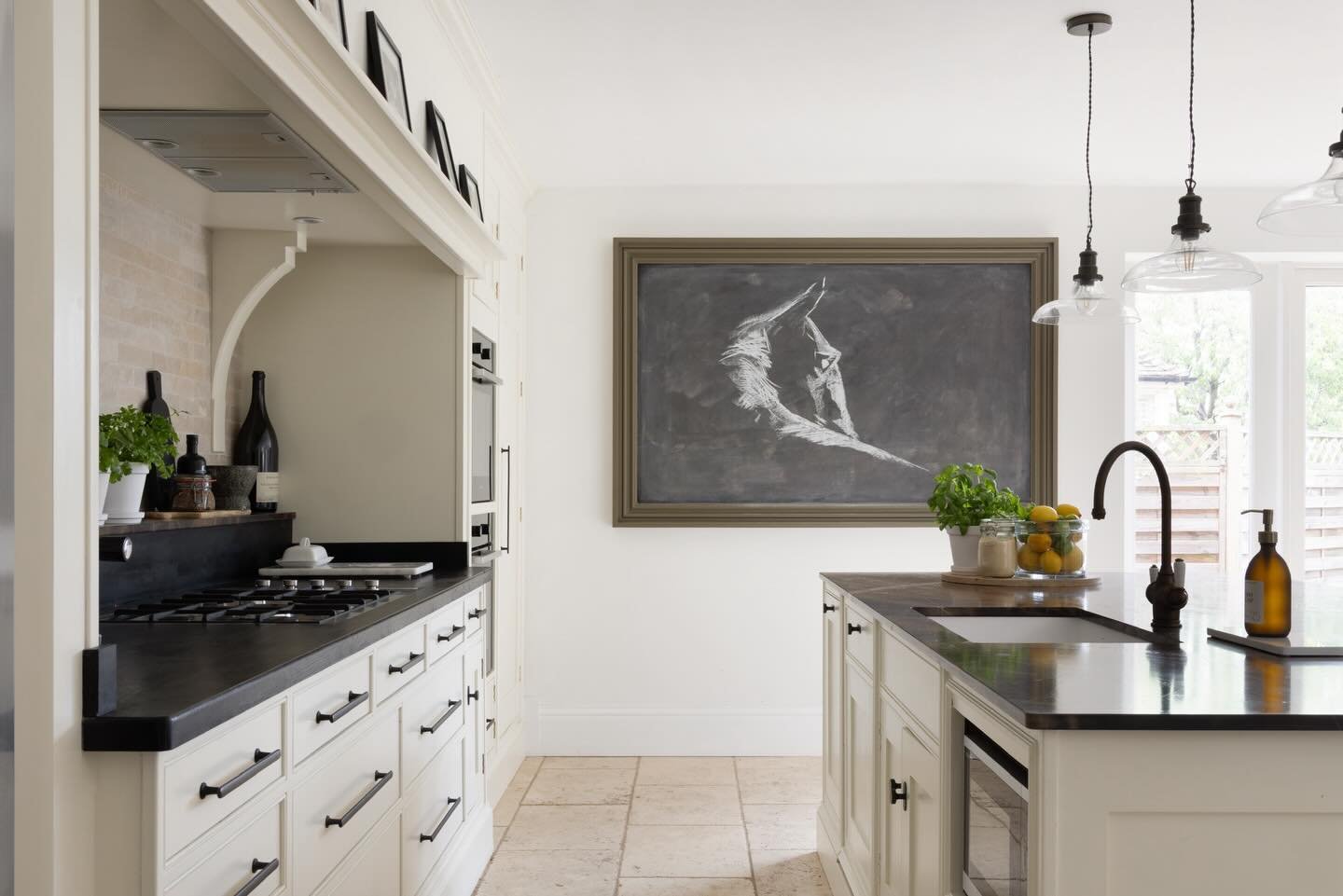 Repurpose and reuse. Almost everything in this kitchen was an upcycle. Apart from the worktops &amp; appliances. Because everyone loves a new oven, don&rsquo;t they?!

Swipe to see the Before : it took some meticulous planning to ensure the old cupbo