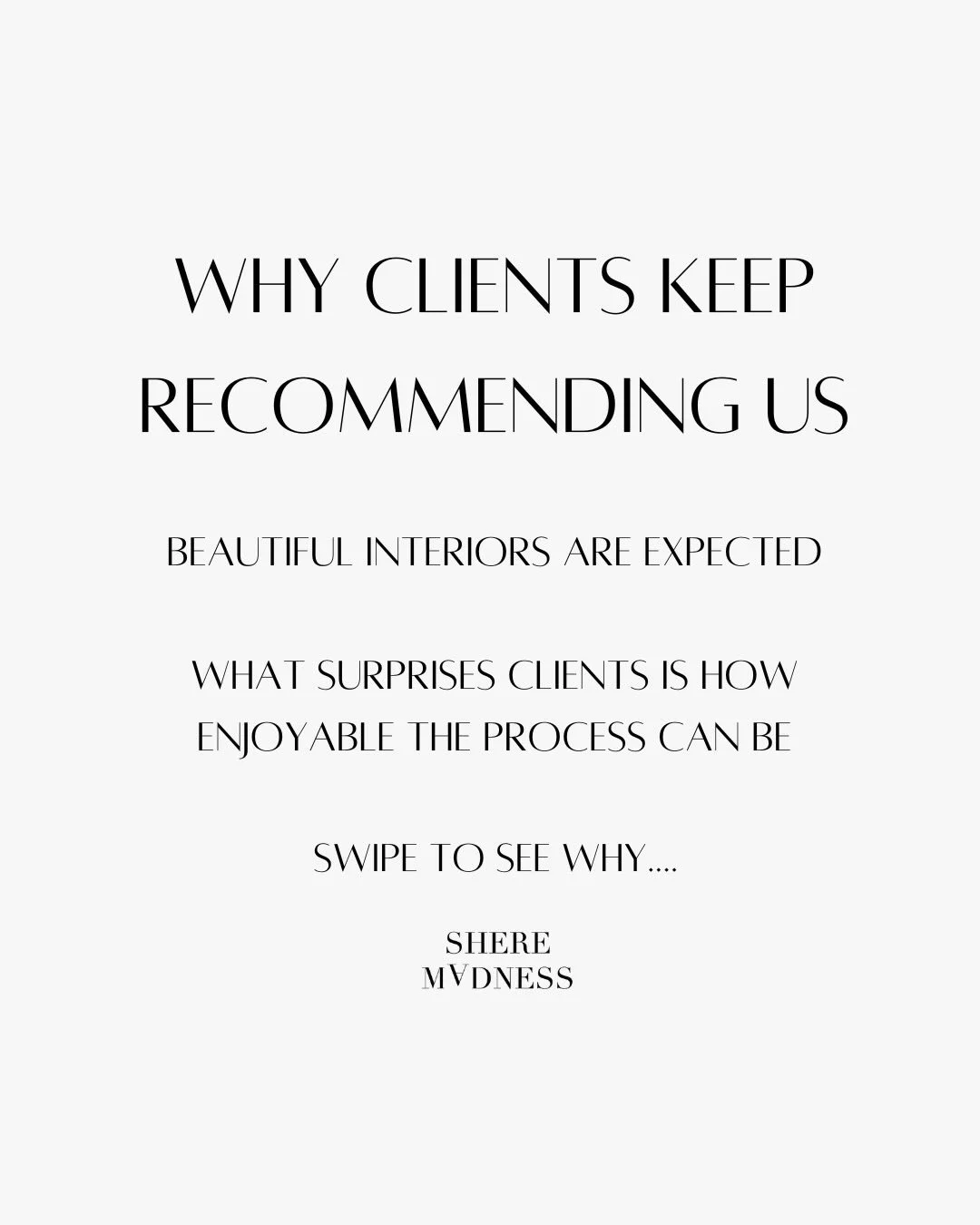When clients describe working with us, the same words come up again and again:

&ndash; Supportive
&ndash; Creative
&ndash; Practical
&ndash; Transformative

We are incredibly grateful for every homeowner and Business owner who has trusted us with th