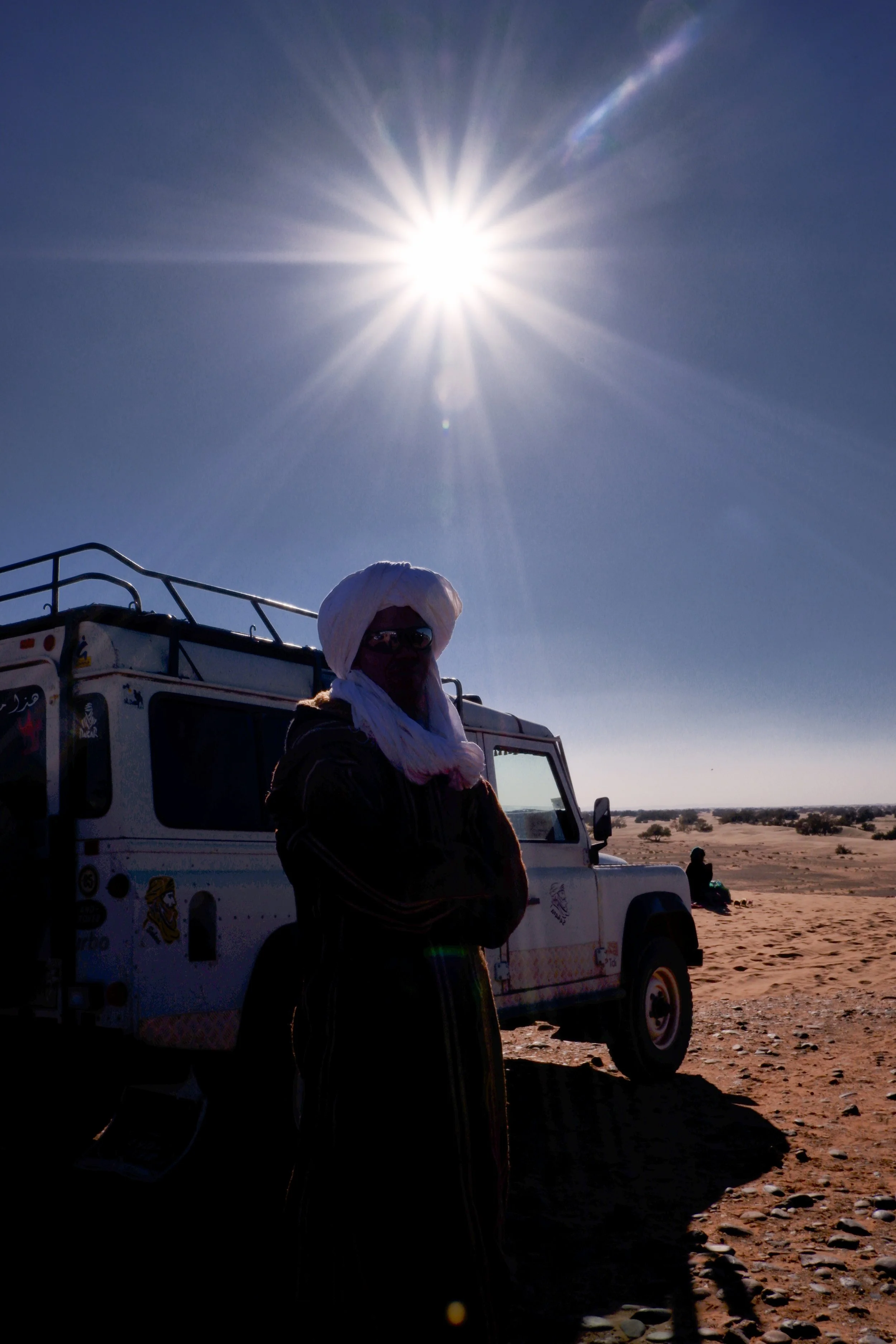  Defender 110 and 4x4’d into the Sahara Desert. 