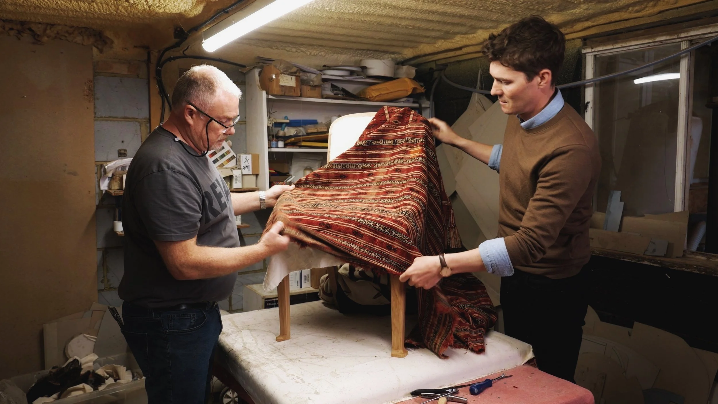 The making of the OX9 chair | Foster & Gane