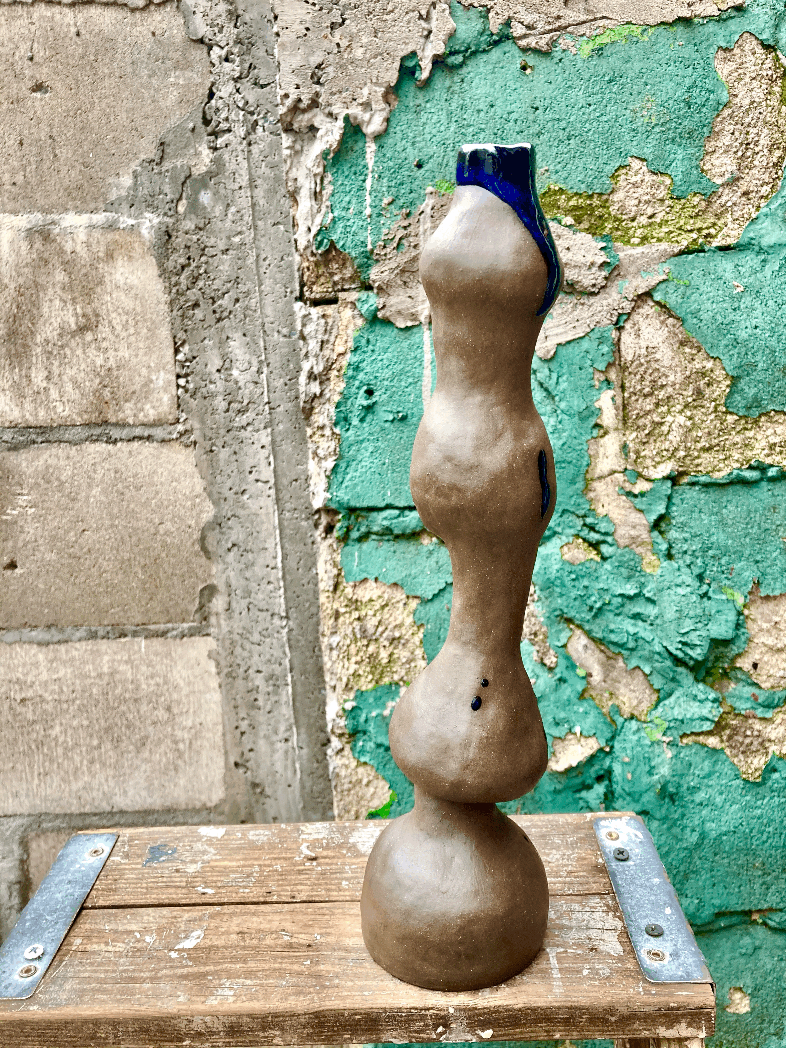 River Cairn Vase