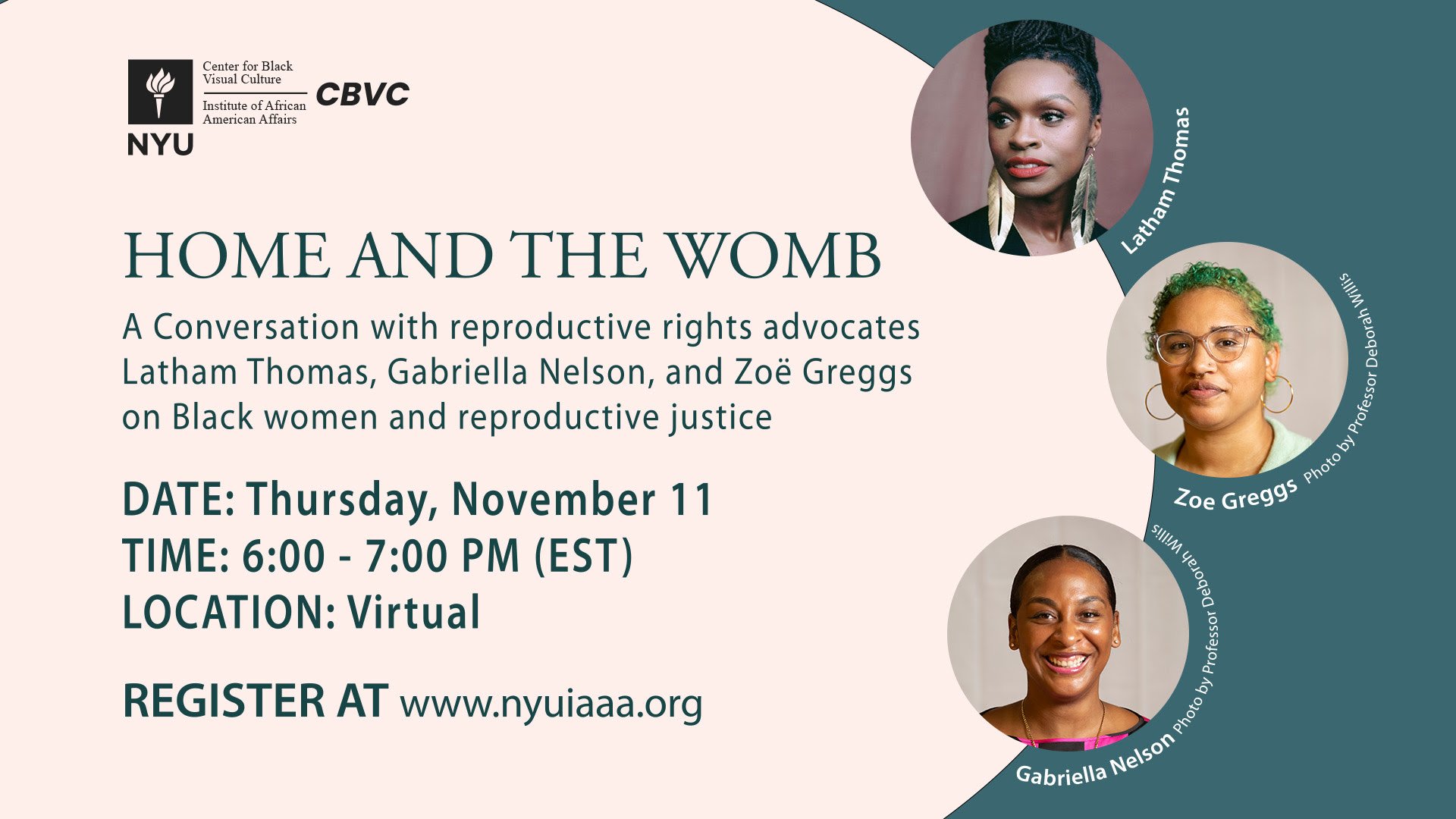 Home On Fire; Home on the Womb (NYU Black Visual Culture)