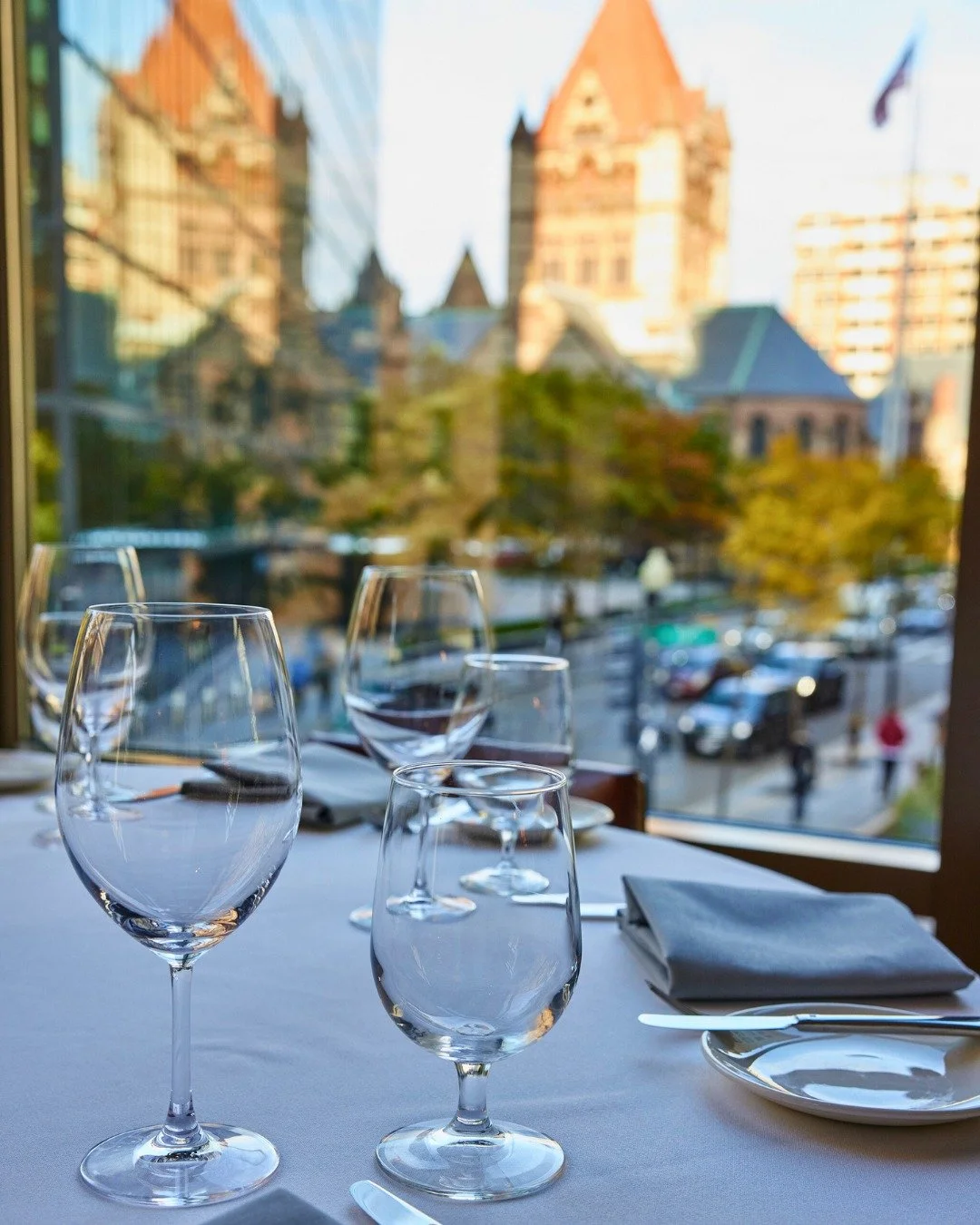 Celebrate golden hour with our daily Caviar Hour 🥂✨ Enjoy small bites from Executive Chef Edson Rojas &mdash; each delicately finished with caviar &mdash; and take in sweeping views of Back Bay. Served from 3 to 6PM in the dining room and at the bar