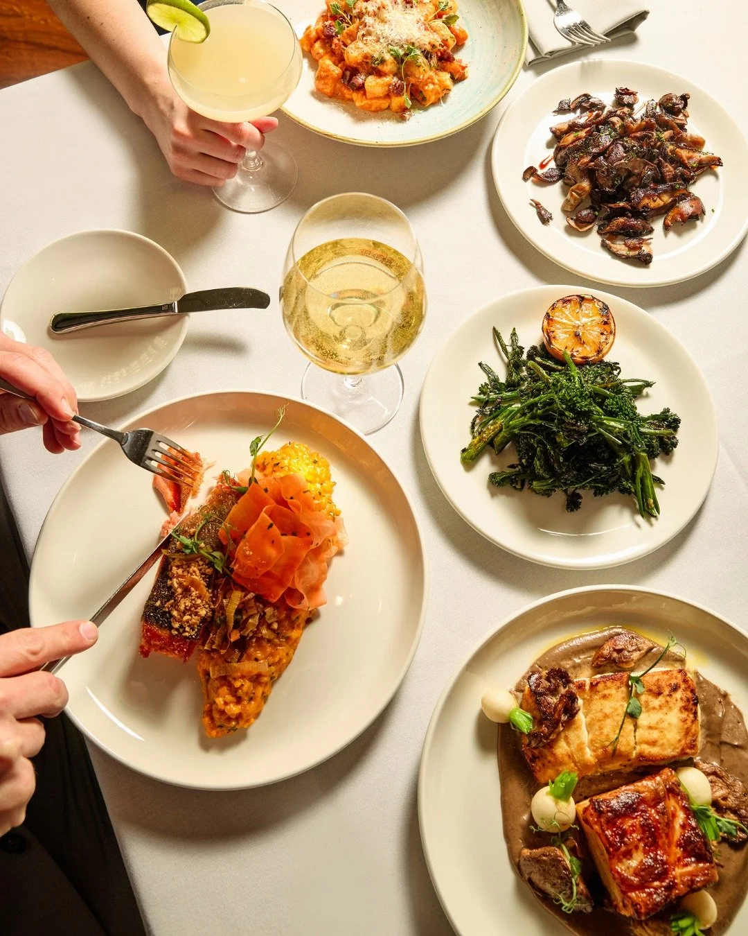 Your table is waiting - we'll see you for dinner.