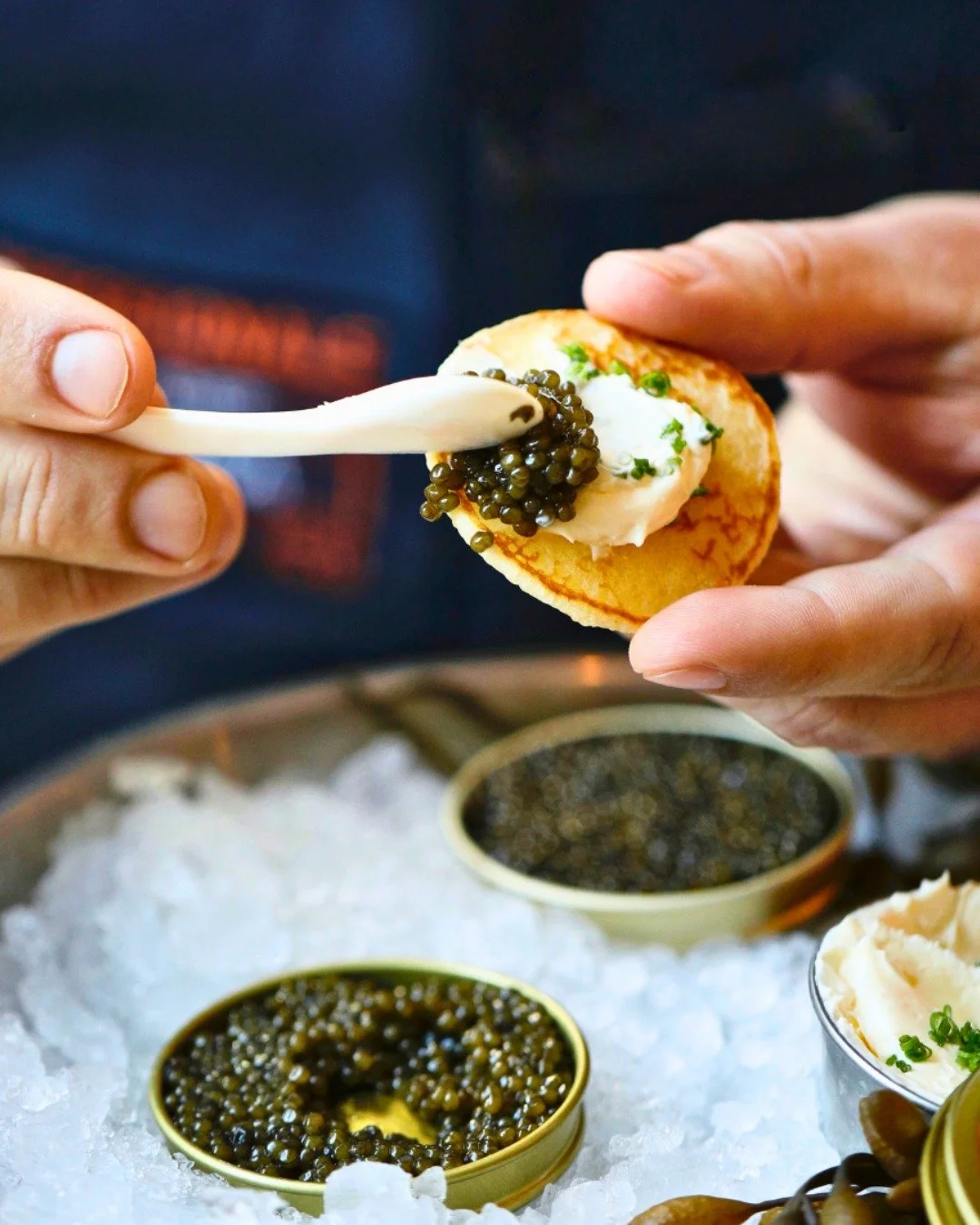 Because caviar is * always * a good idea.